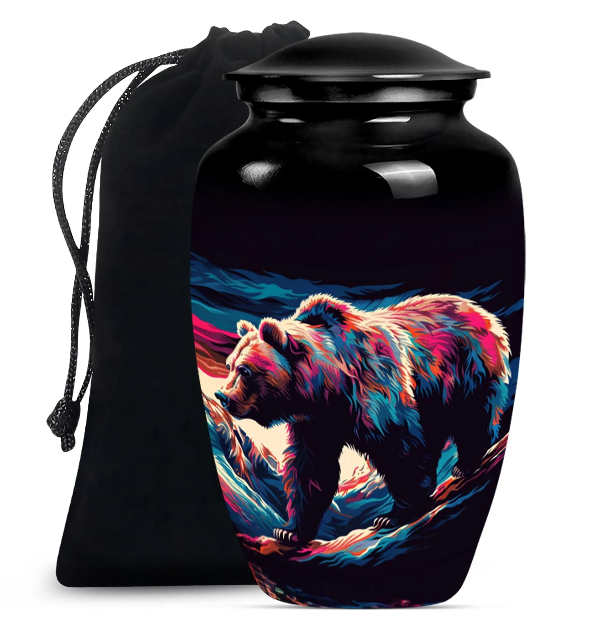 Bear Cremation Mini Urns For Ashes Memorial & Funeral Urn