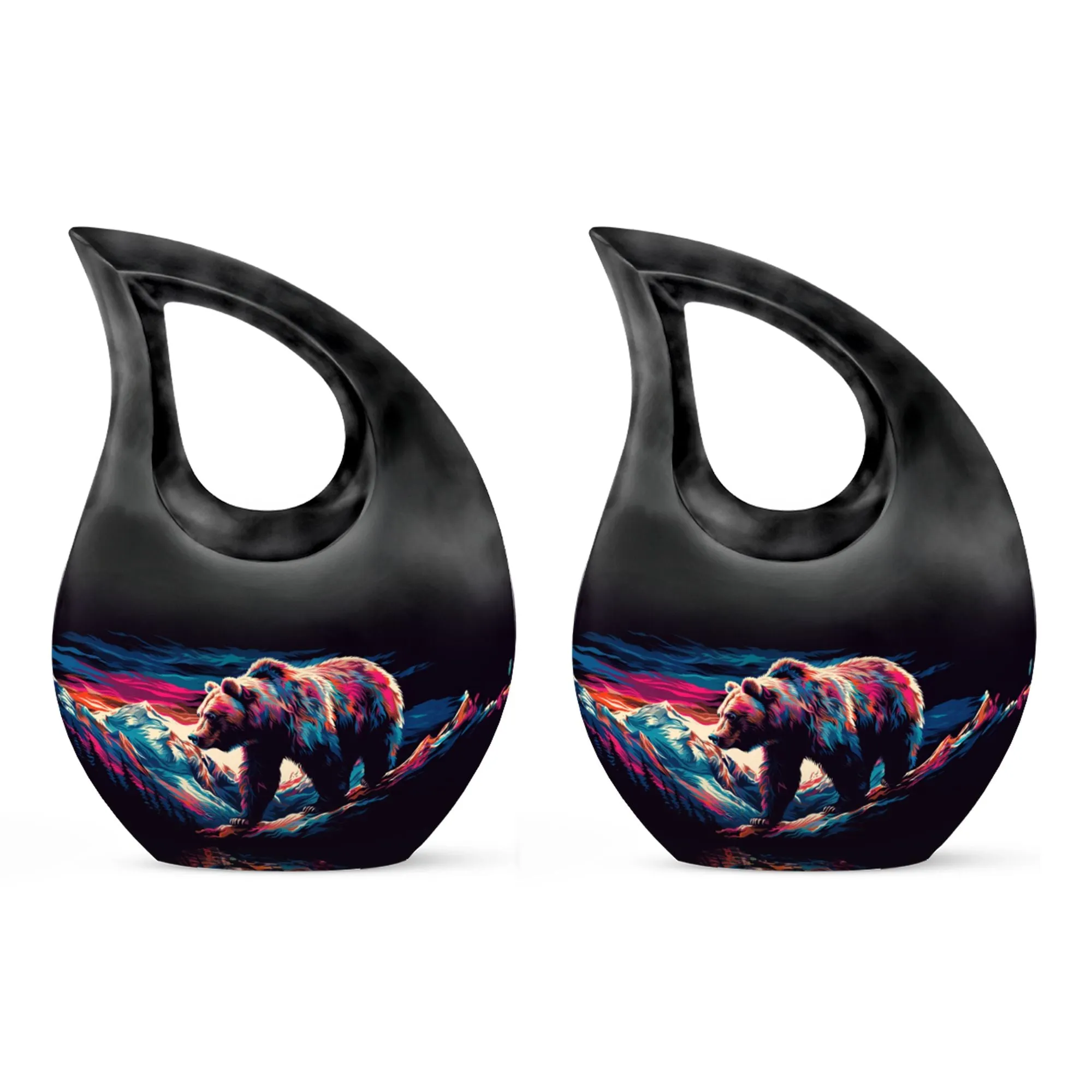 Bear Cremation Mini Urns For Ashes Memorial & Funeral Urn