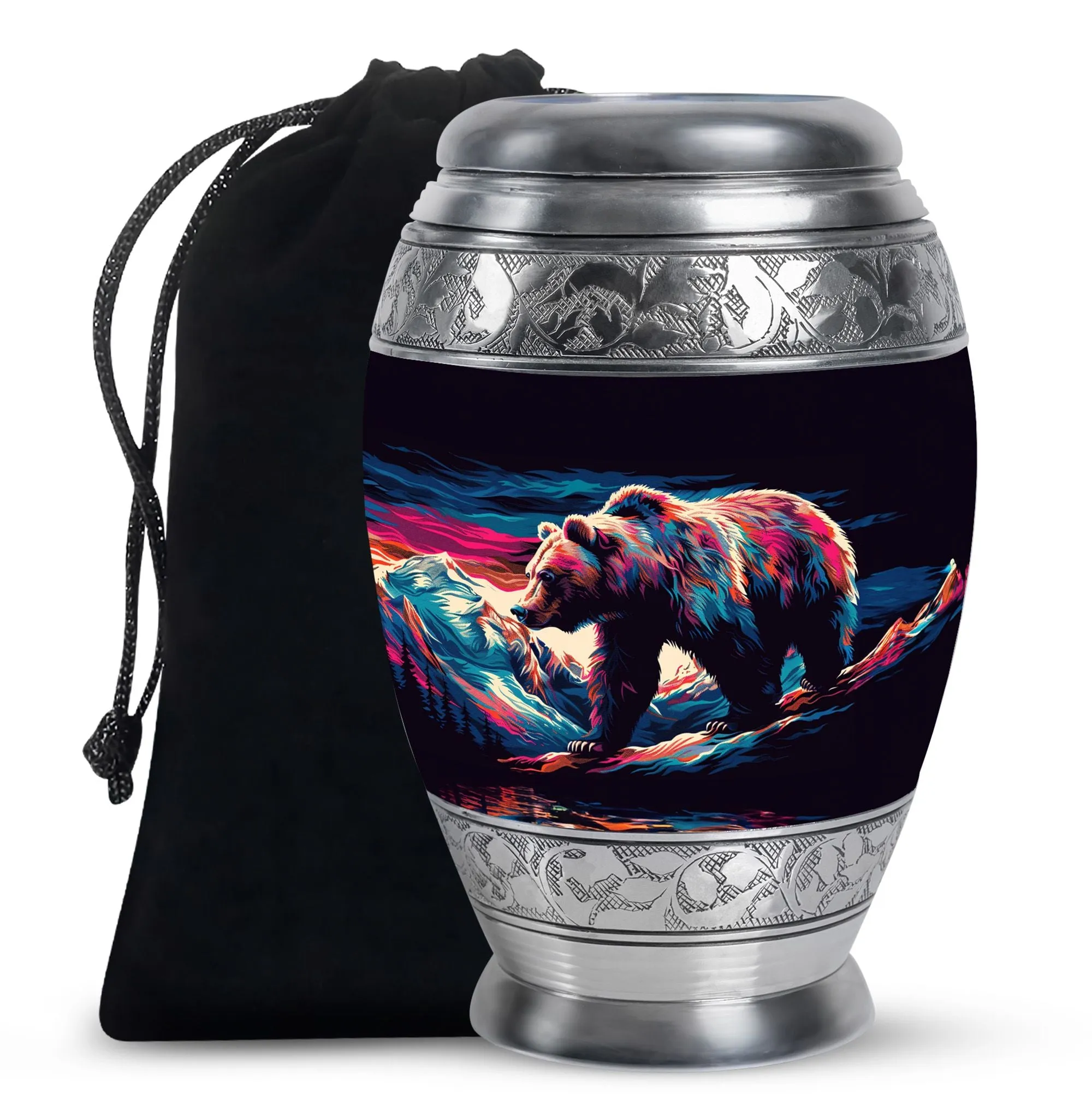Bear Cremation Mini Urns For Ashes Memorial & Funeral Urn