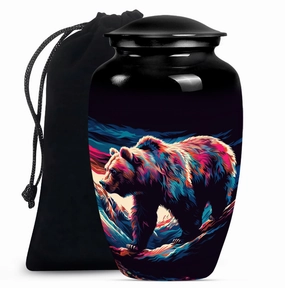 Bear Cremation Mini Urns For Ashes Memorial & Funeral Urn
