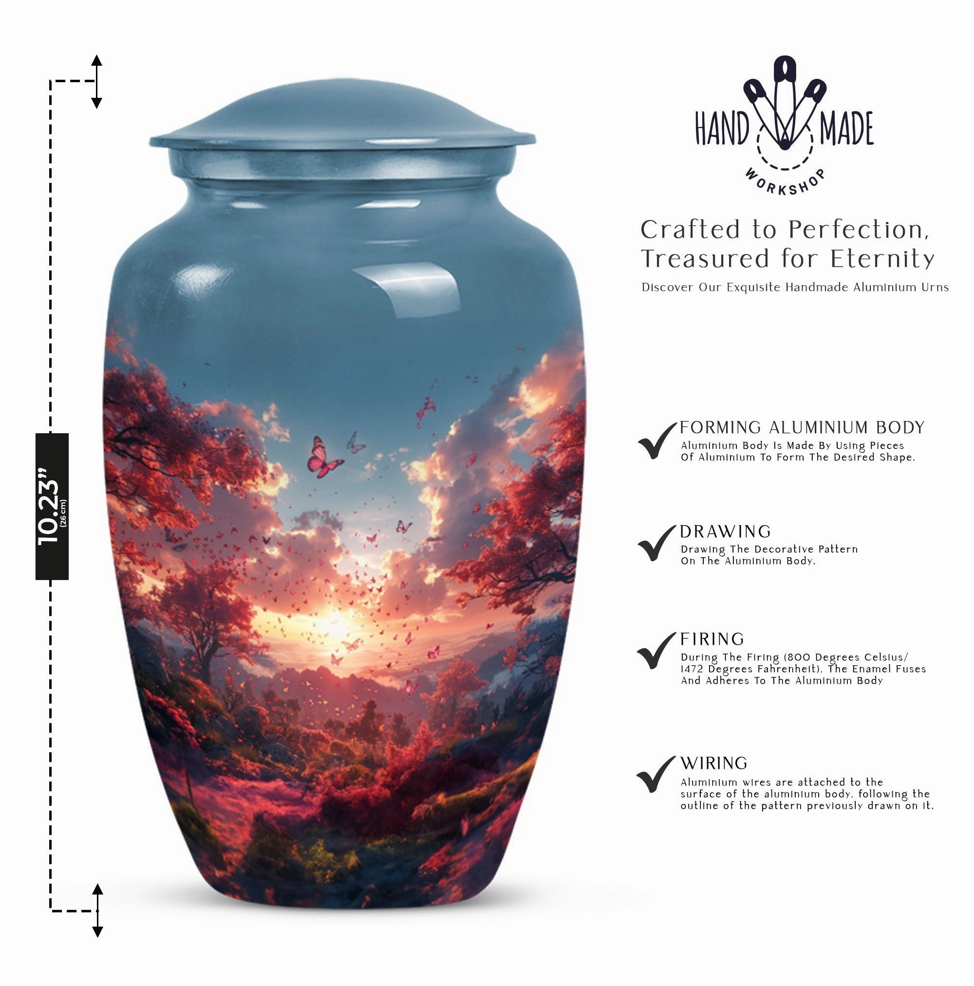 Beautifully Crafted Cremation Urn for Your Beloved Mom