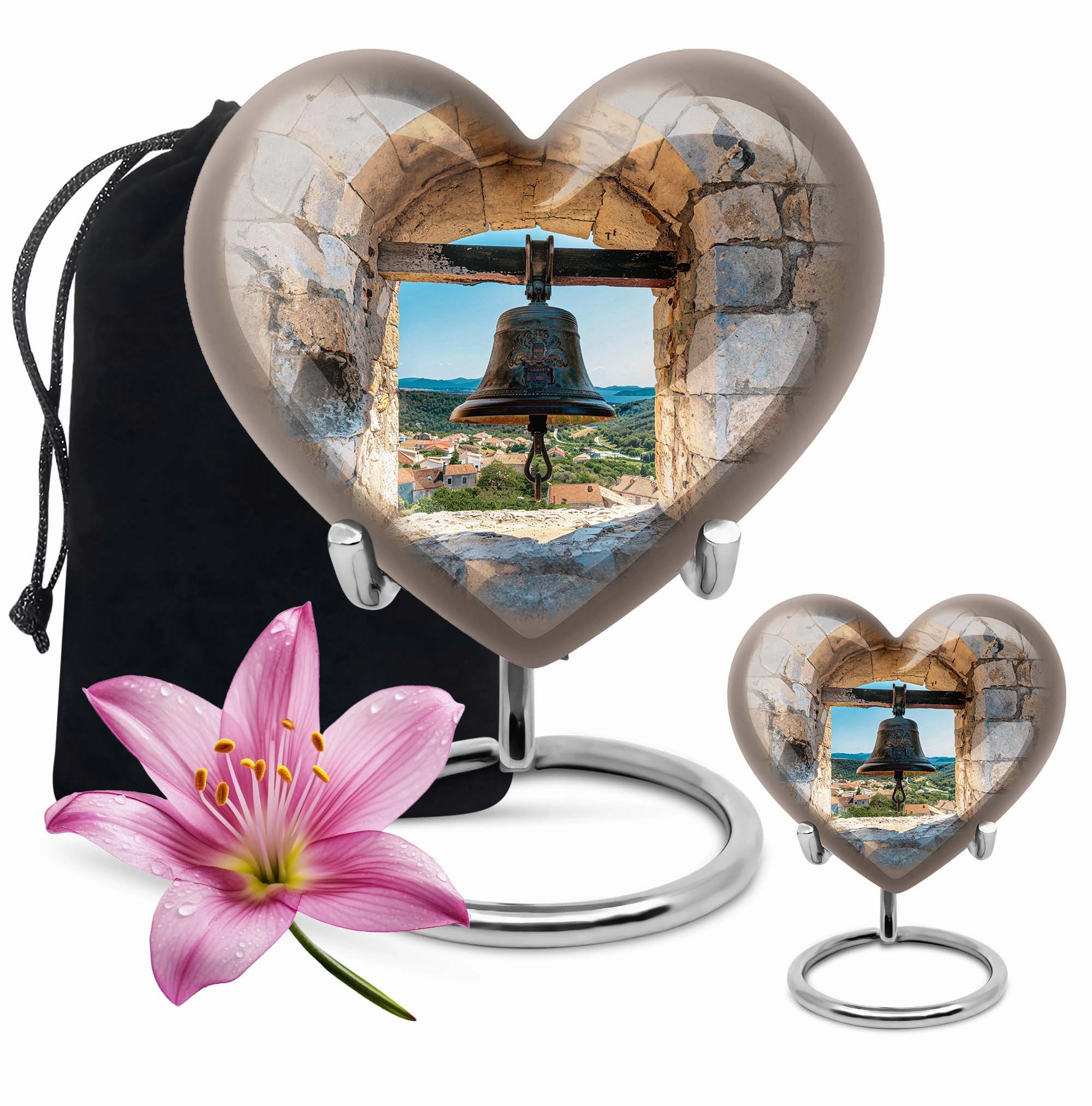 Bell Urn - Large Cremation Memorial for Cherished Memories