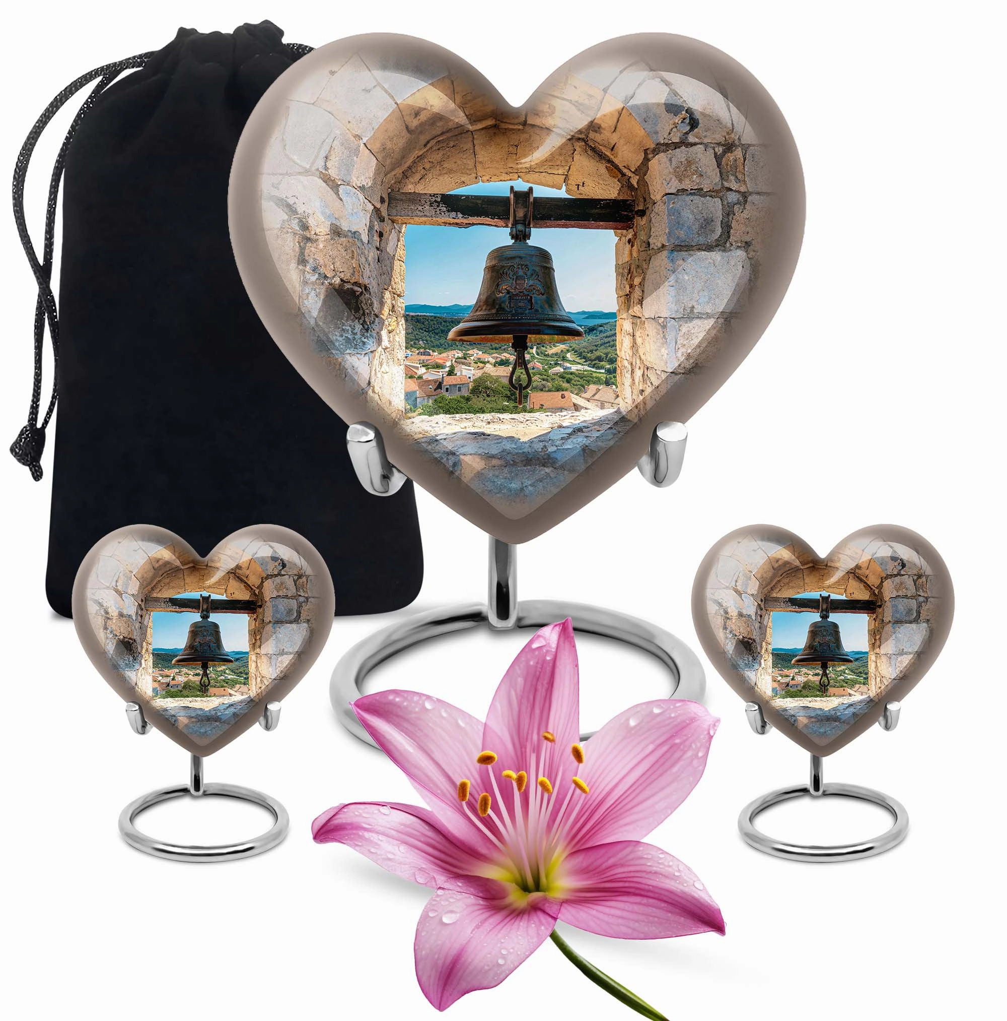 Bell Urn - Large Cremation Memorial for Cherished Memories