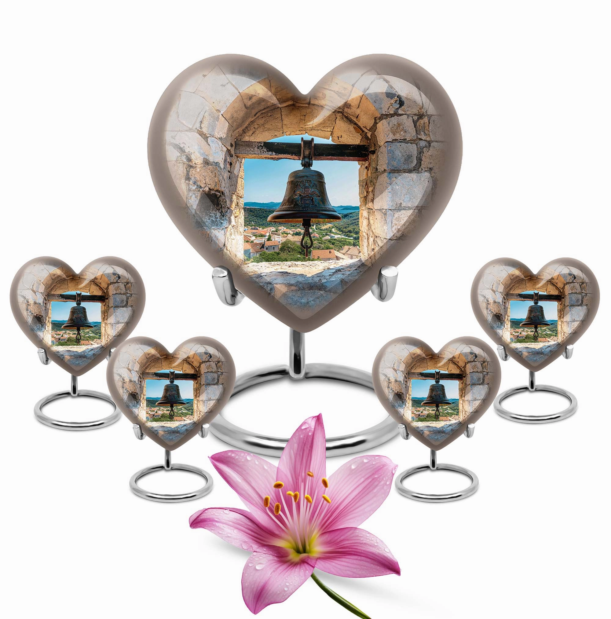 Bell Urn - Large Cremation Memorial for Cherished Memories