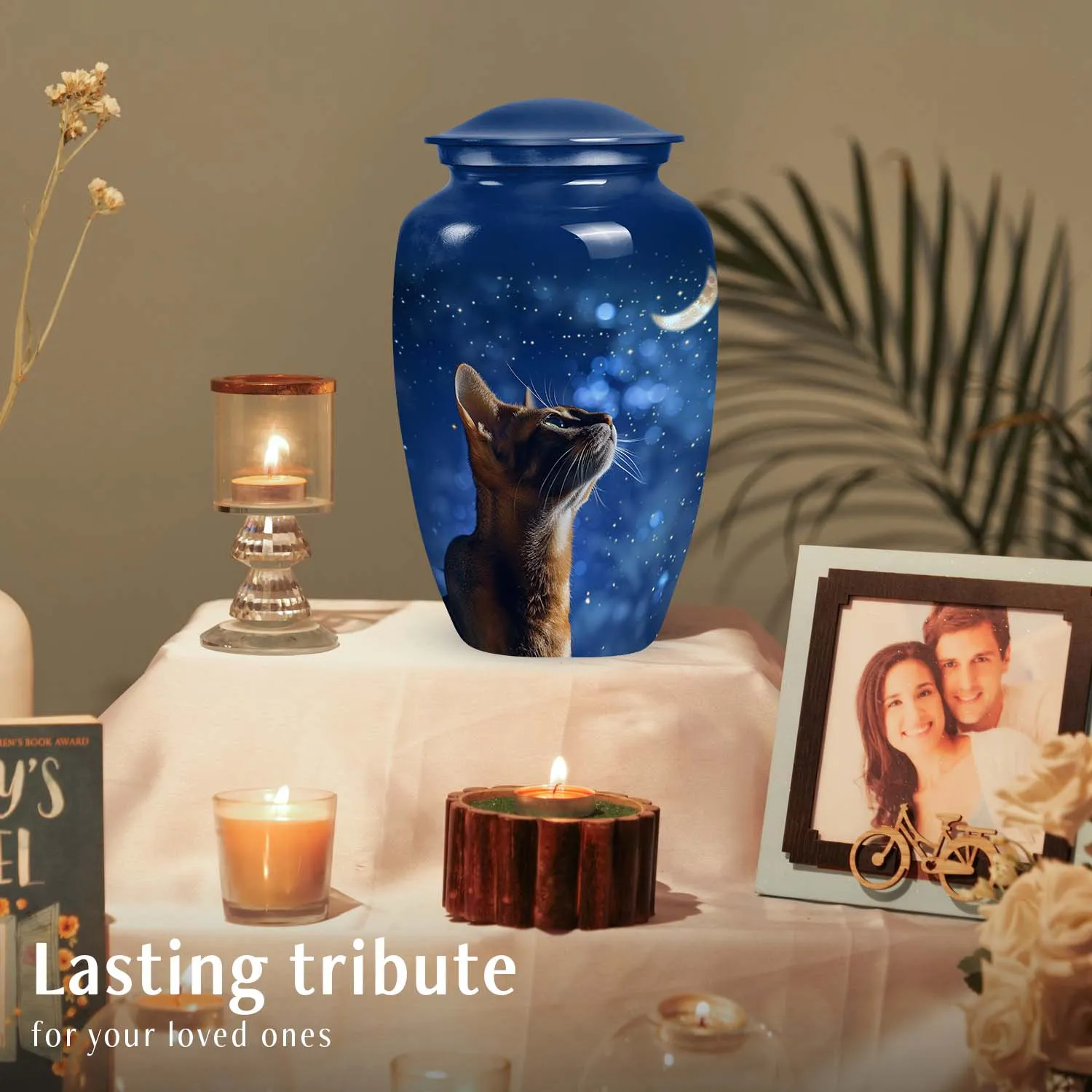 Bengal Cat Cremation Urn for Ashes Small Keepsake