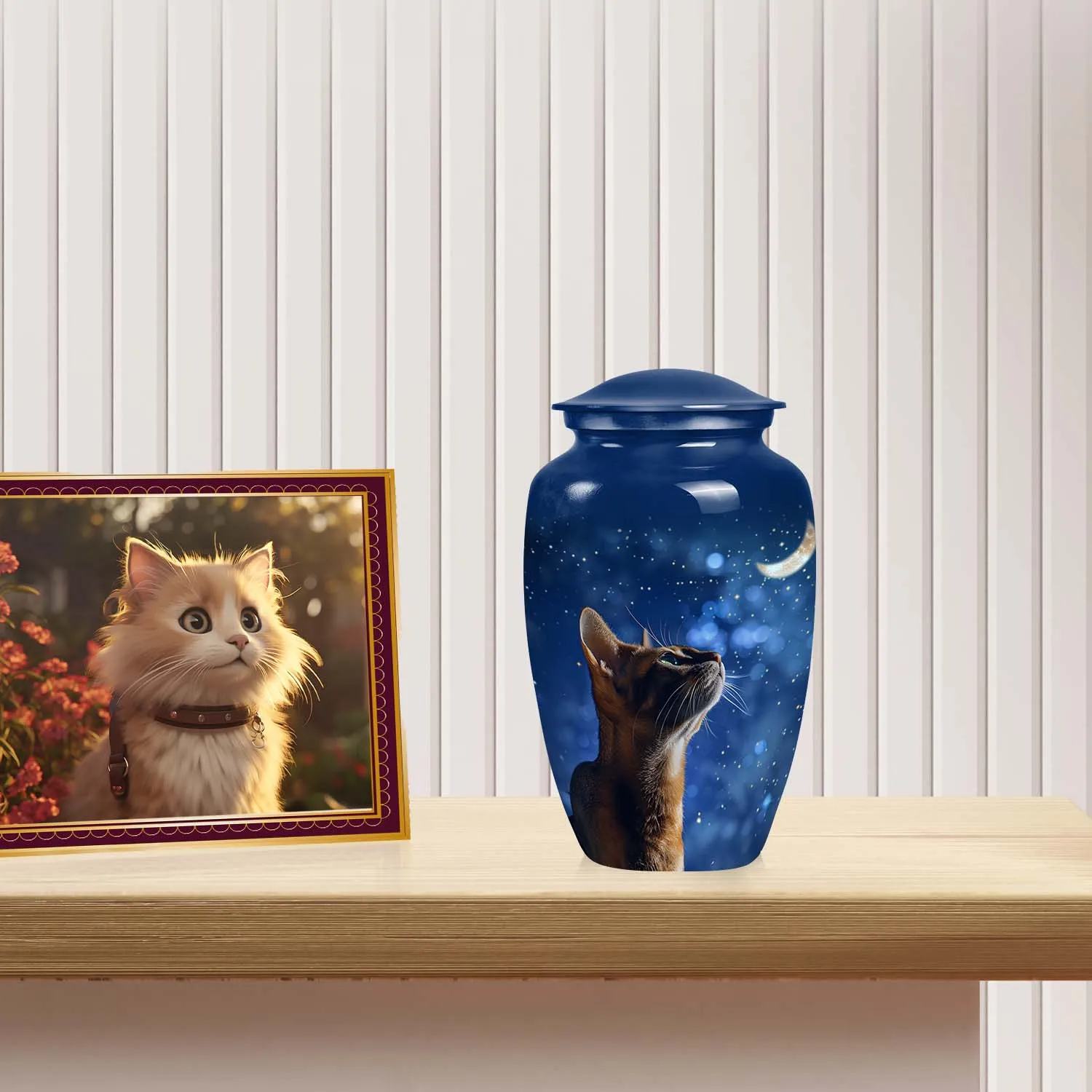 Bengal Cat Cremation Urn for Ashes Small Keepsake