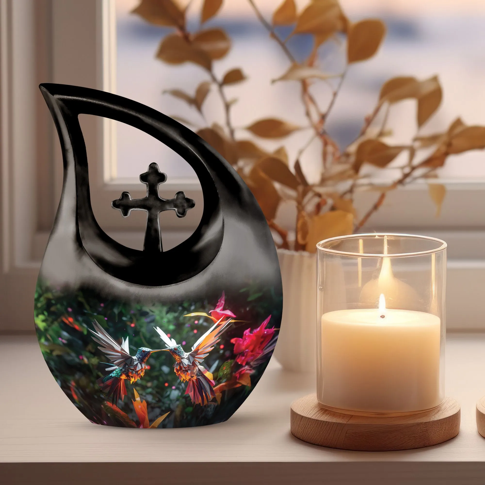 Bird Memorial Urn - Containers Cremation Urn For Human Ashes