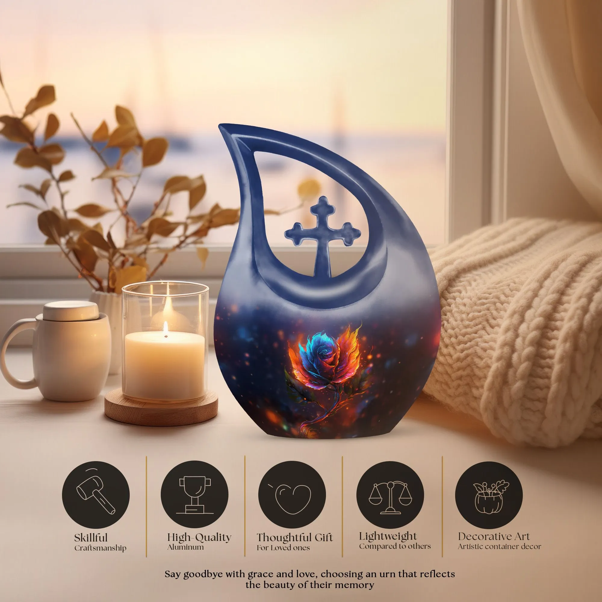 Bird Urn - Large Cremation Urn For Human Ashes