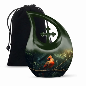 Bird Urn : Respectful Last Journey Memorial Urn