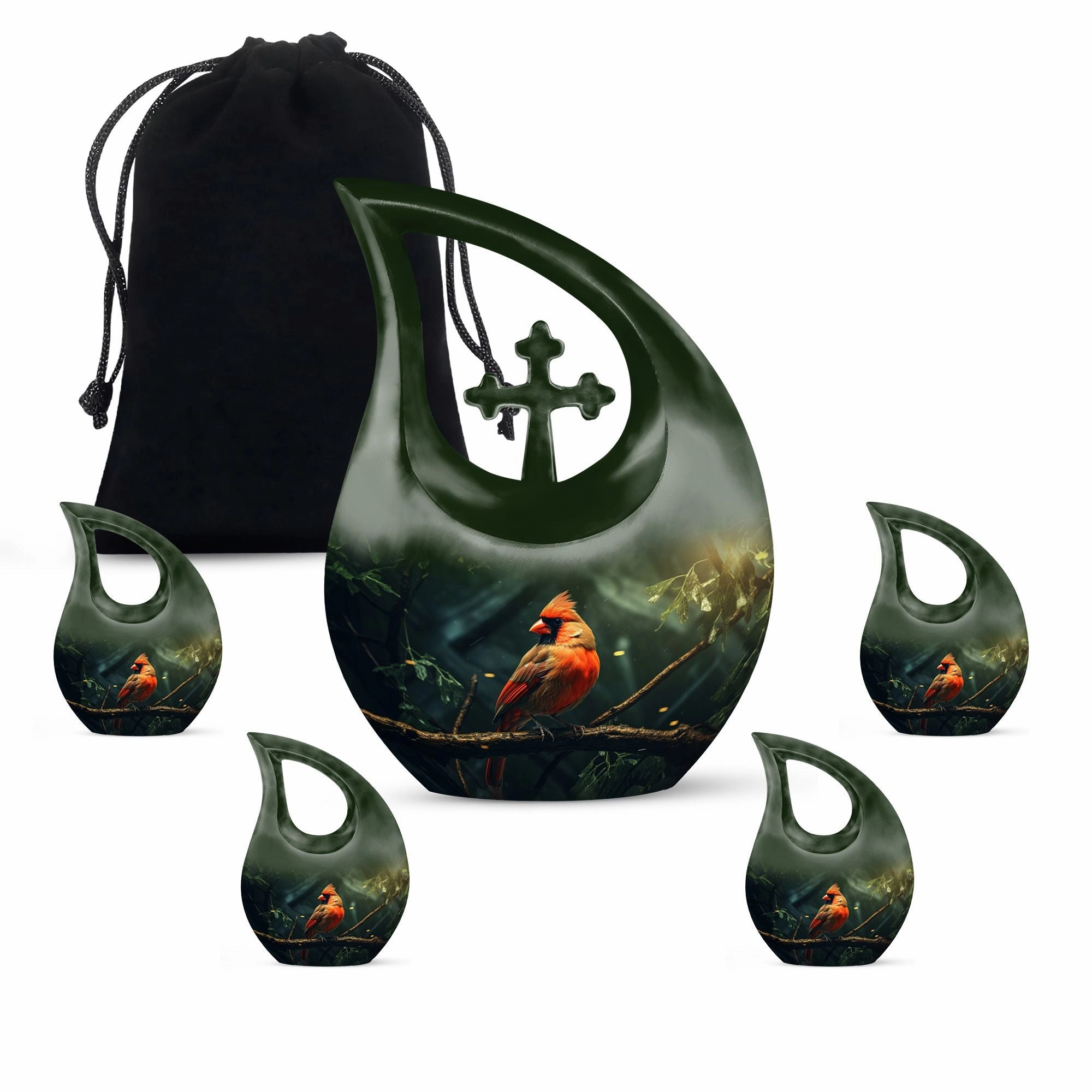 Bird Urn : Respectful Last Journey Memorial Urn