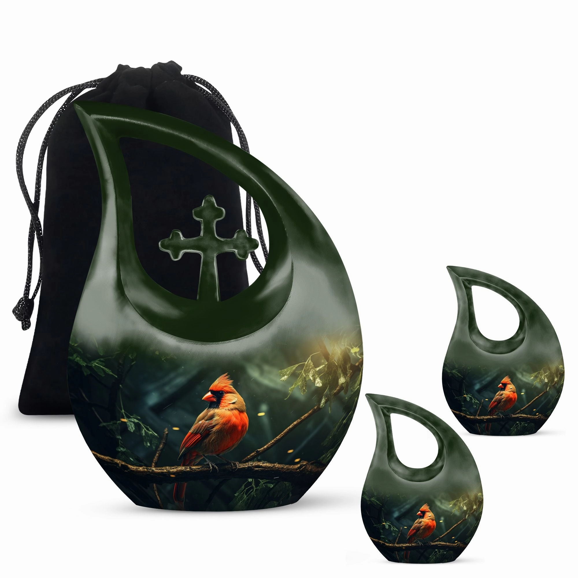 Bird Urn : Respectful Last Journey Memorial Urn