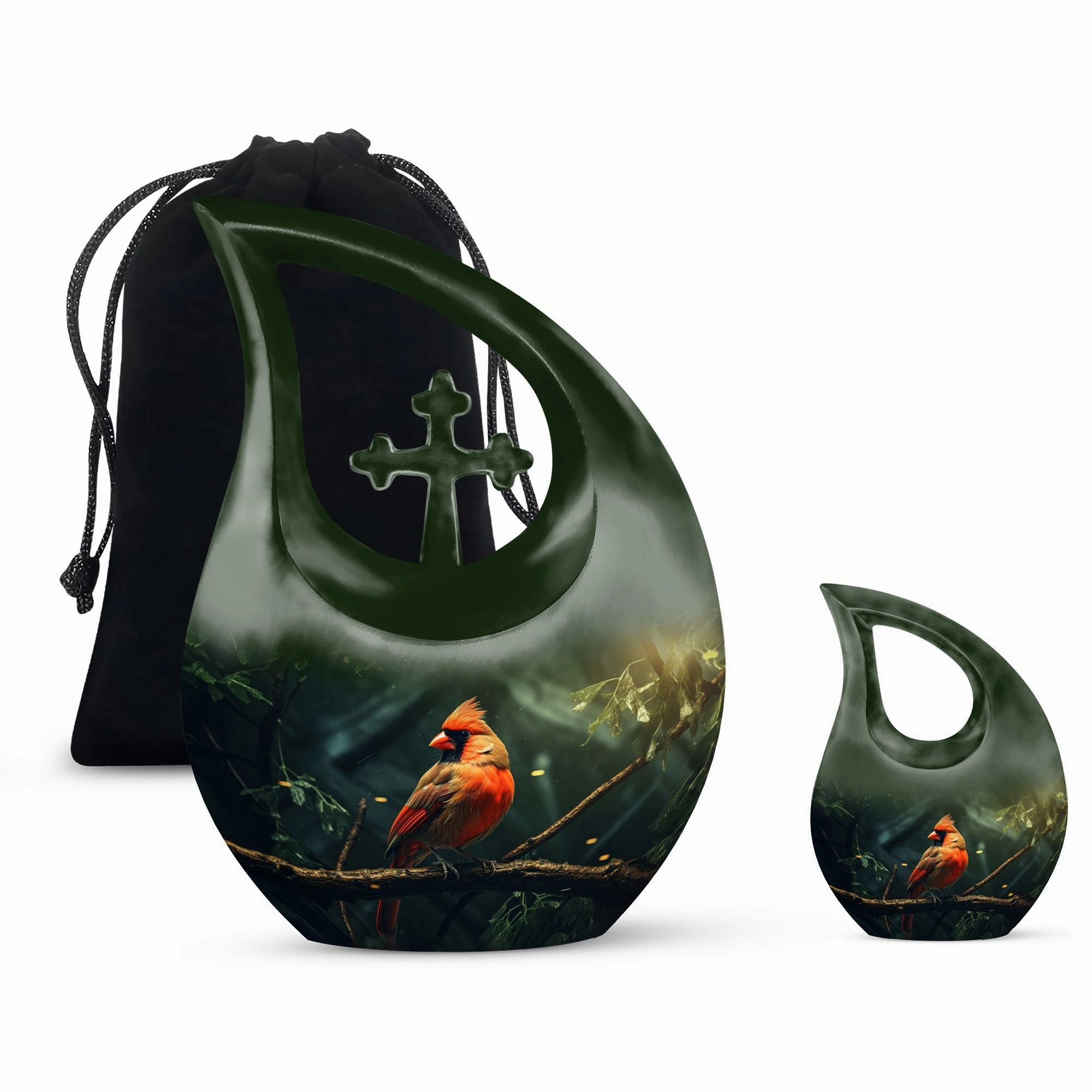 Bird Urn : Respectful Last Journey Memorial Urn
