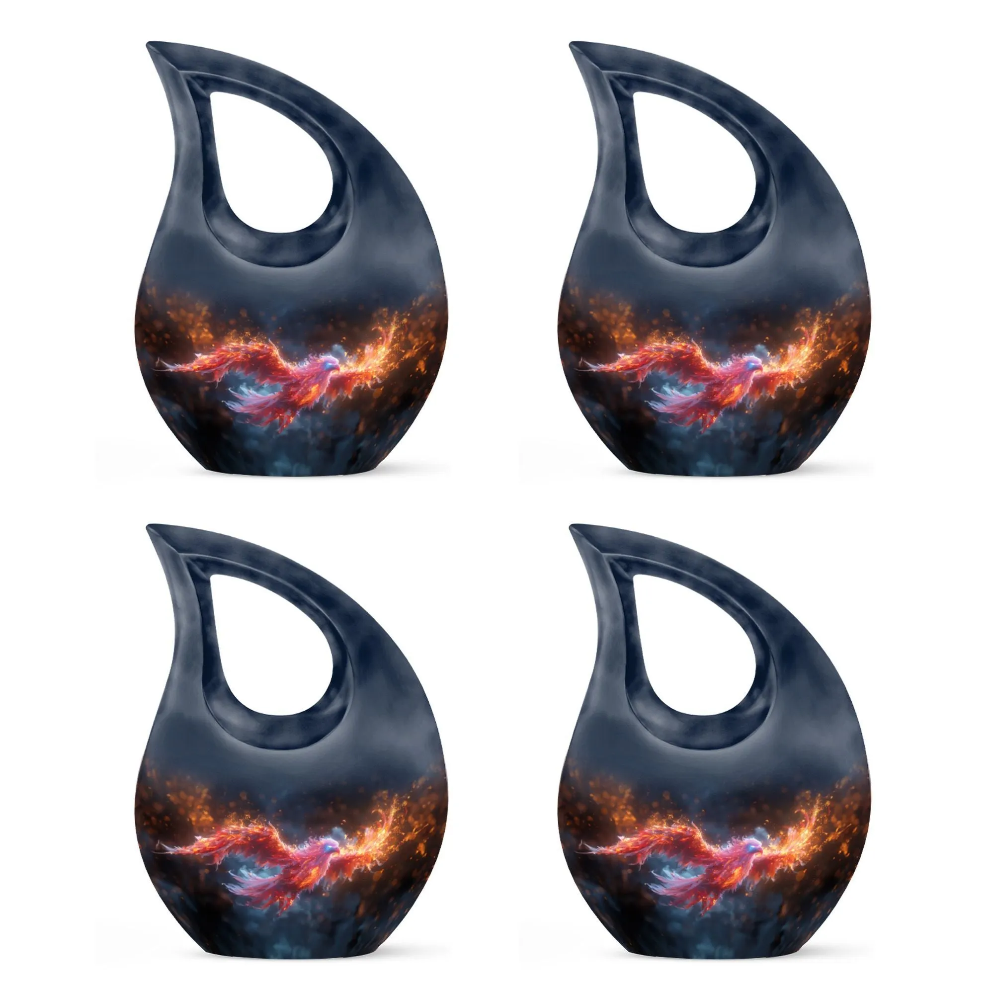 Blazing Phoenix Urn|  Containers Cremation Urn For Human Ashes