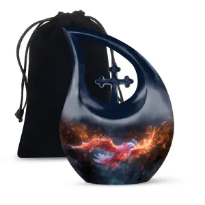 Blazing Phoenix Urn|  Containers Cremation Urn For Human Ashes