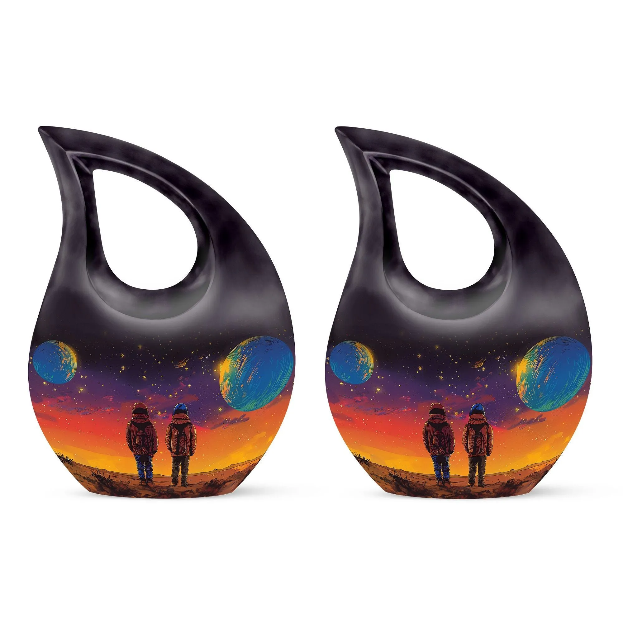 Brother And Sister Urn – Personalized Memorial Keepsake Urn