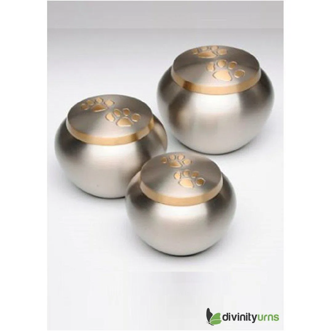 Buddy Pewter Pet Cremation Urn- Large