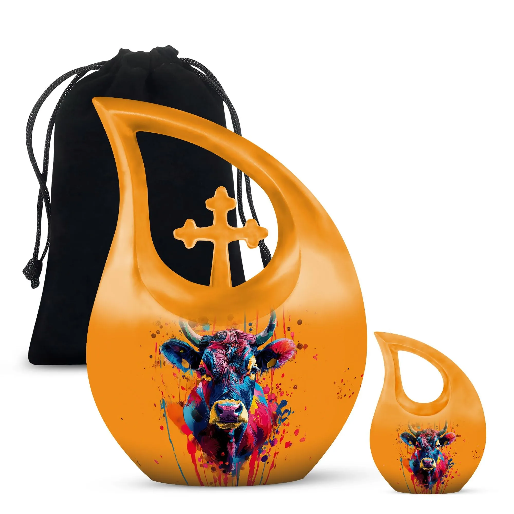 Bull Urn : Cremation Urn For Human Ashes
