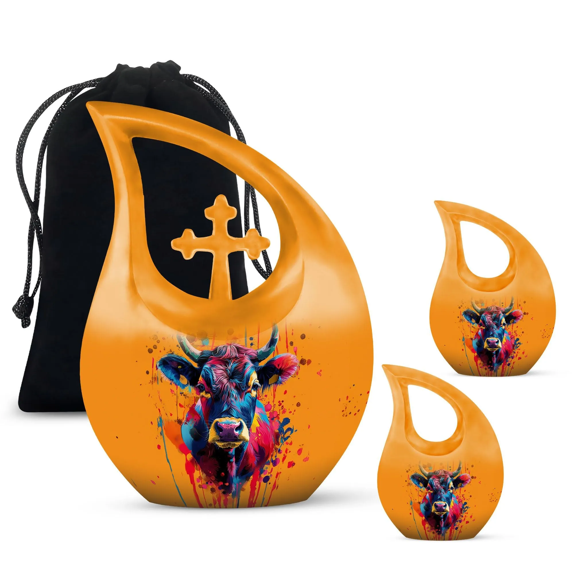 Bull Urn : Cremation Urn For Human Ashes