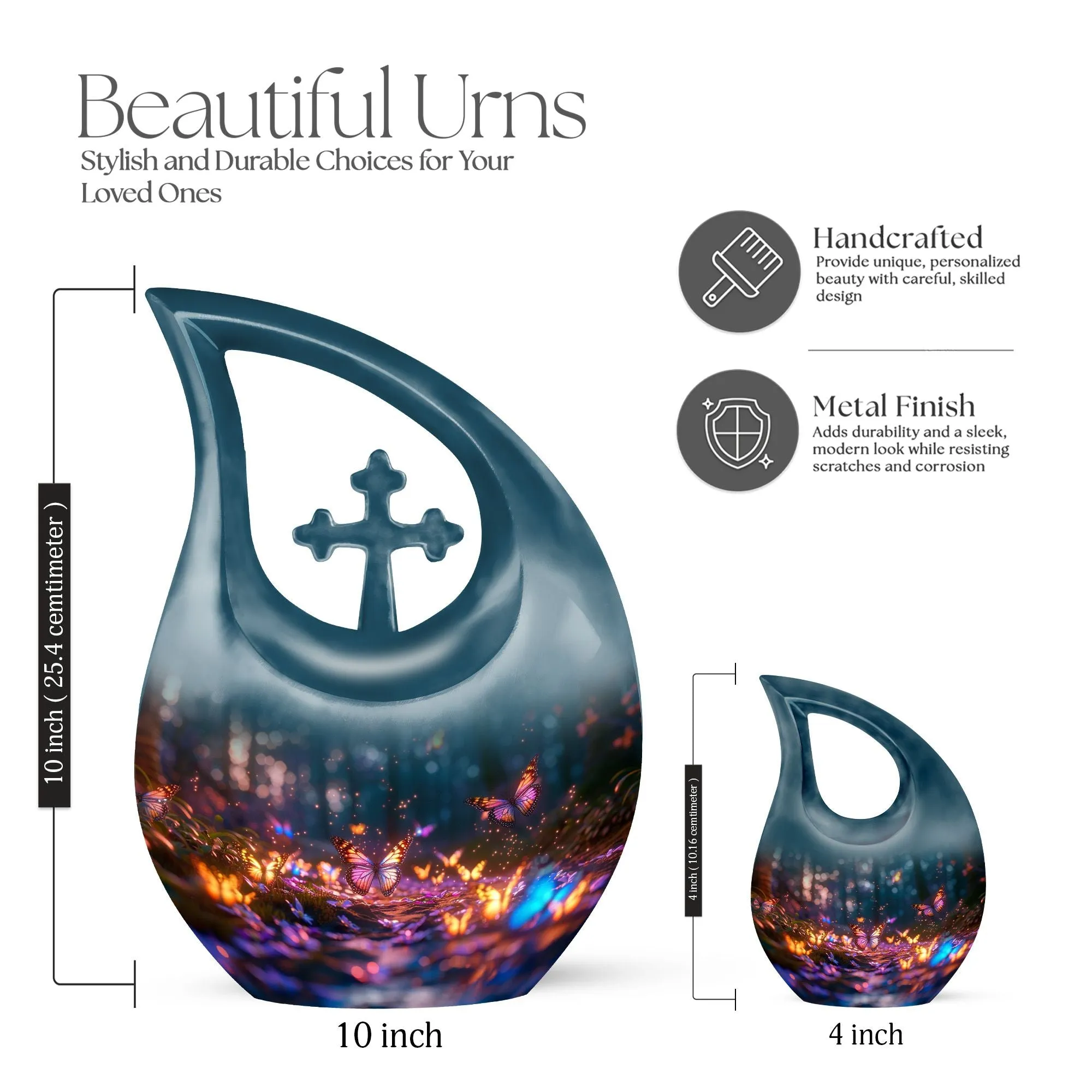Butterfly Ascend - Personalised Memorial Custom Urns