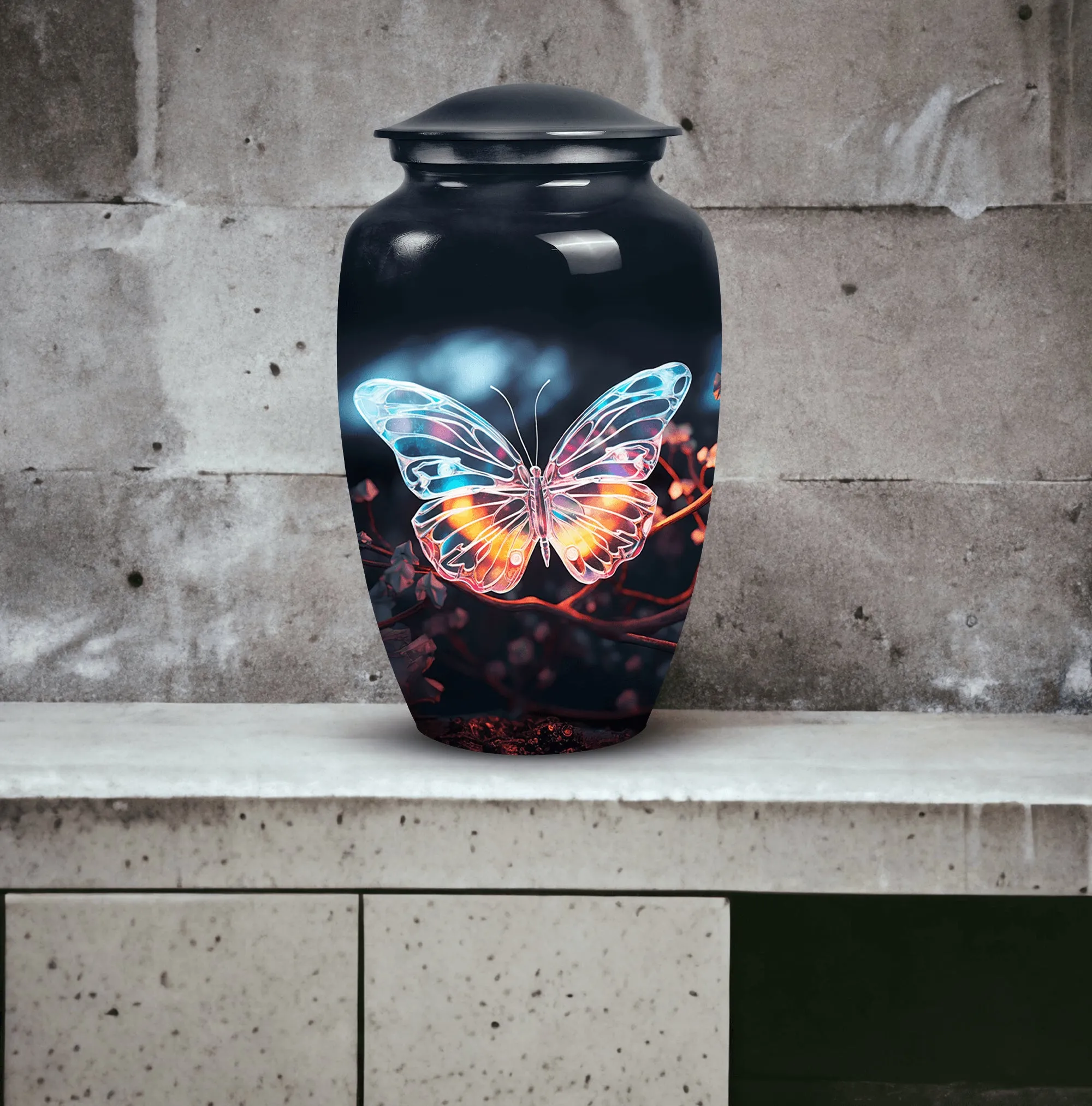 Butterfly Burial Urns: Unique Portable Medium Urns for Cremated Remains