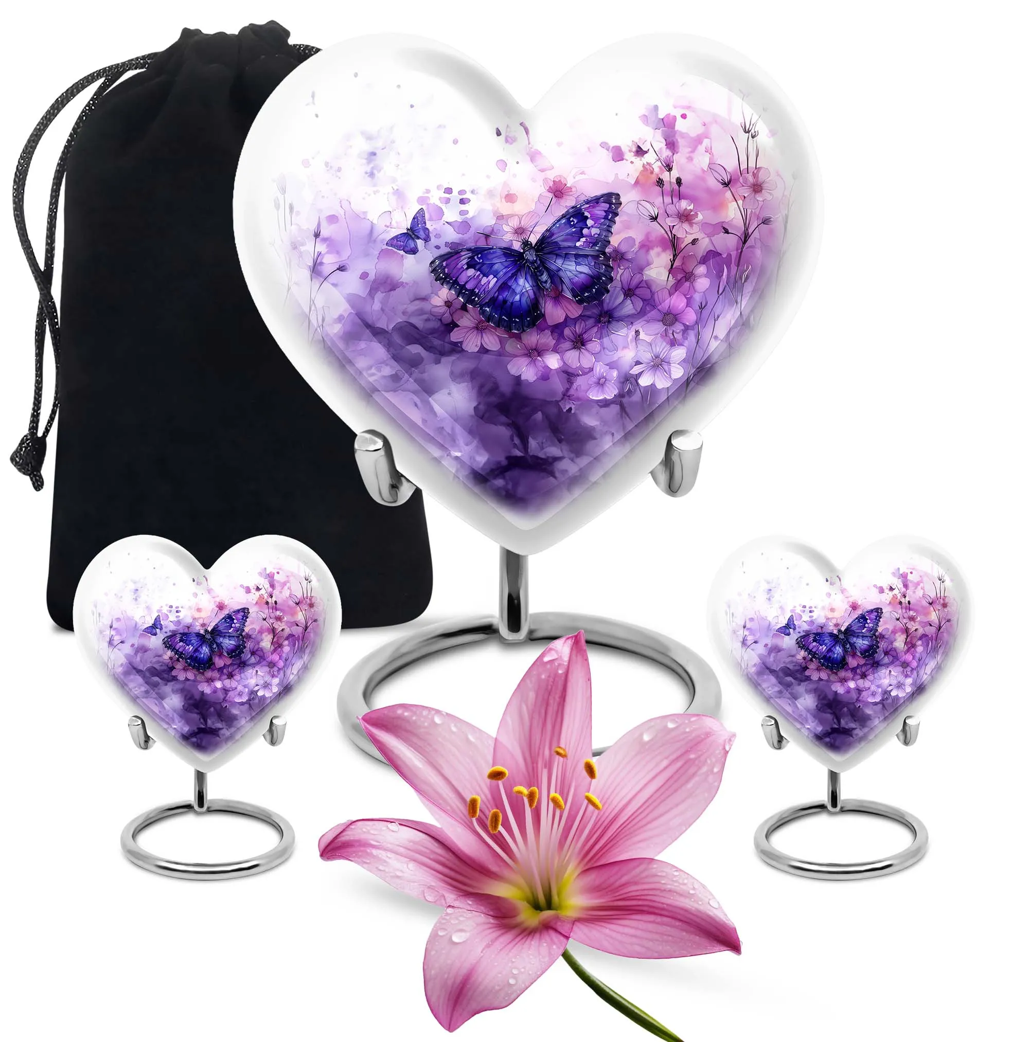 Butterfly Cremation Mini Keepsake Urns Memorial & Funeral Urn