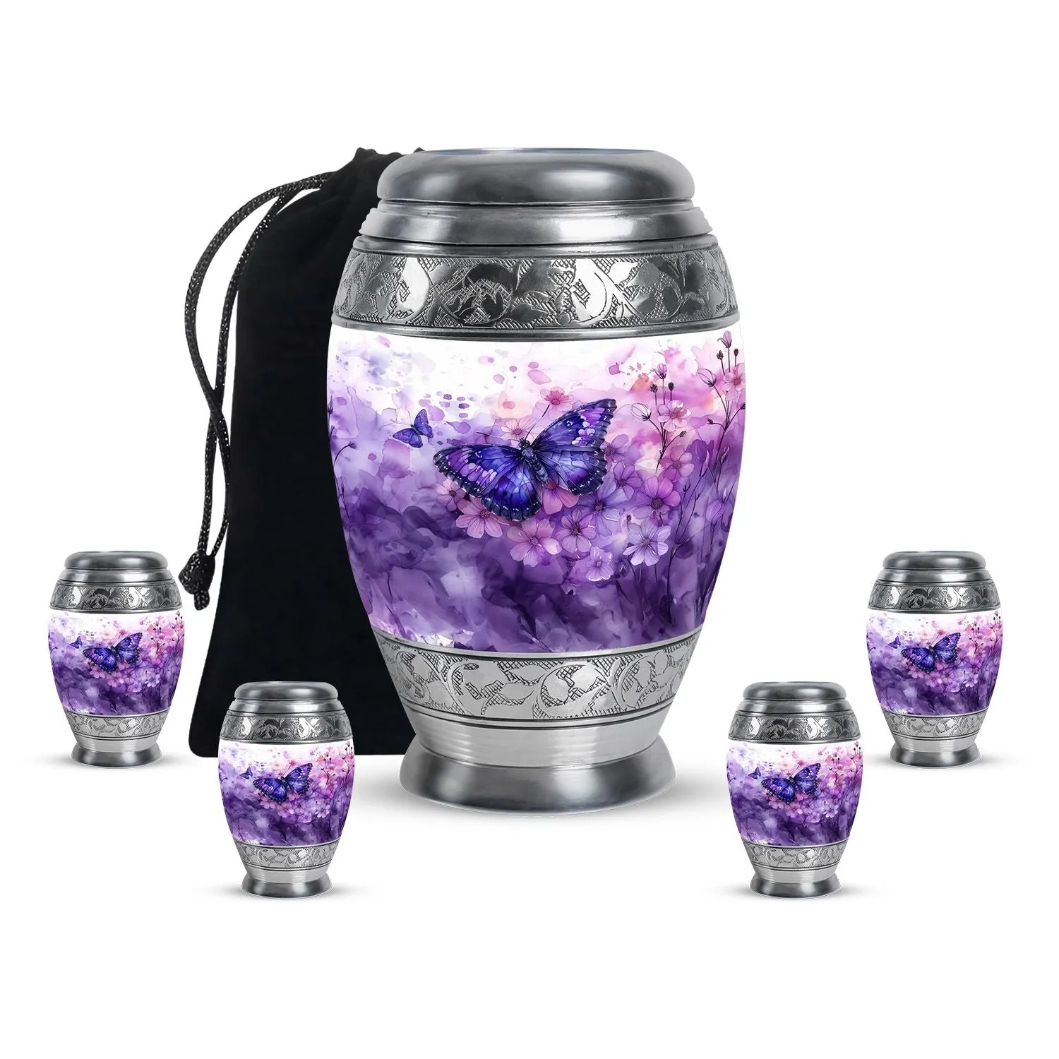 Butterfly Cremation Mini Keepsake Urns Memorial & Funeral Urn
