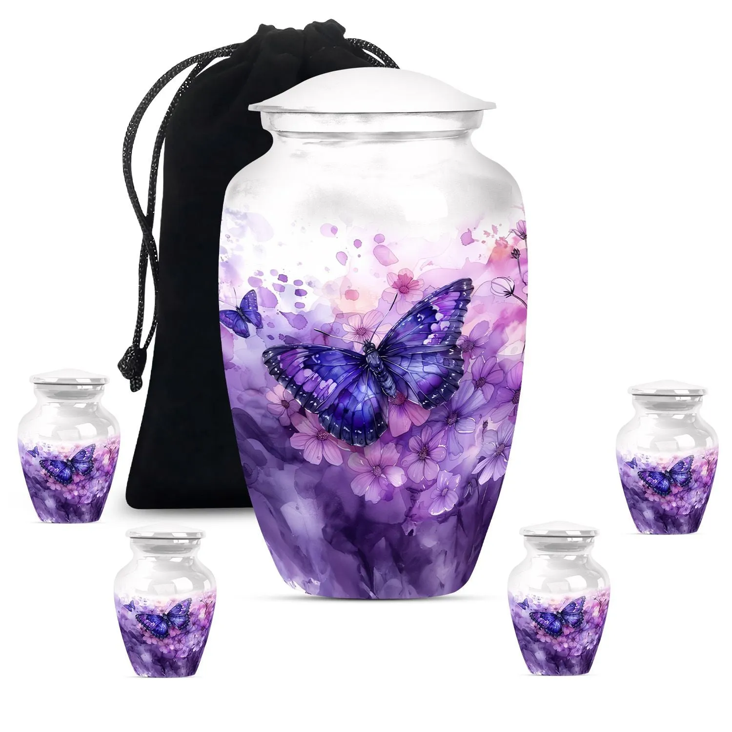 Butterfly Cremation Mini Keepsake Urns Memorial & Funeral Urn
