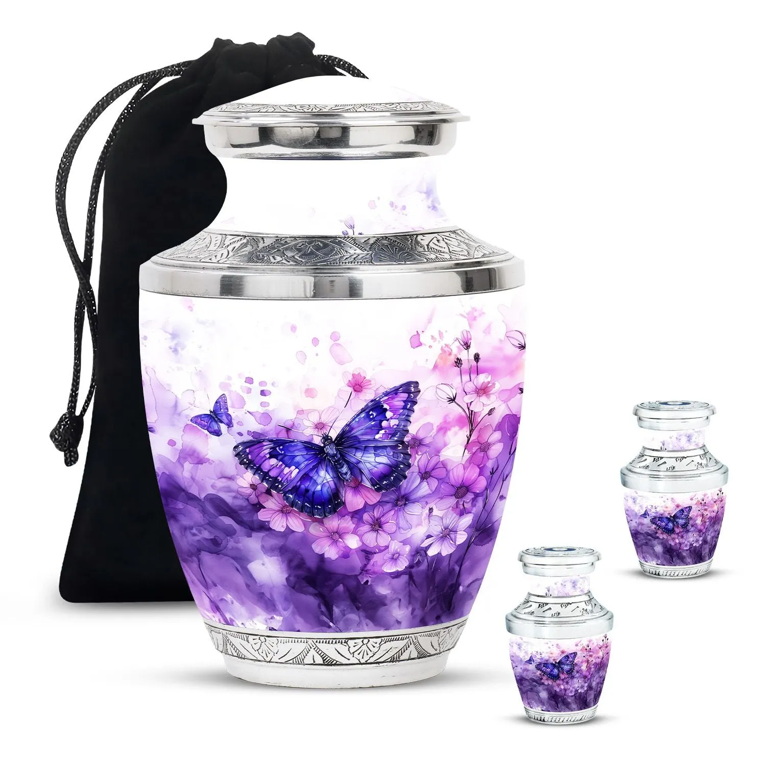 Butterfly Cremation Mini Keepsake Urns Memorial & Funeral Urn
