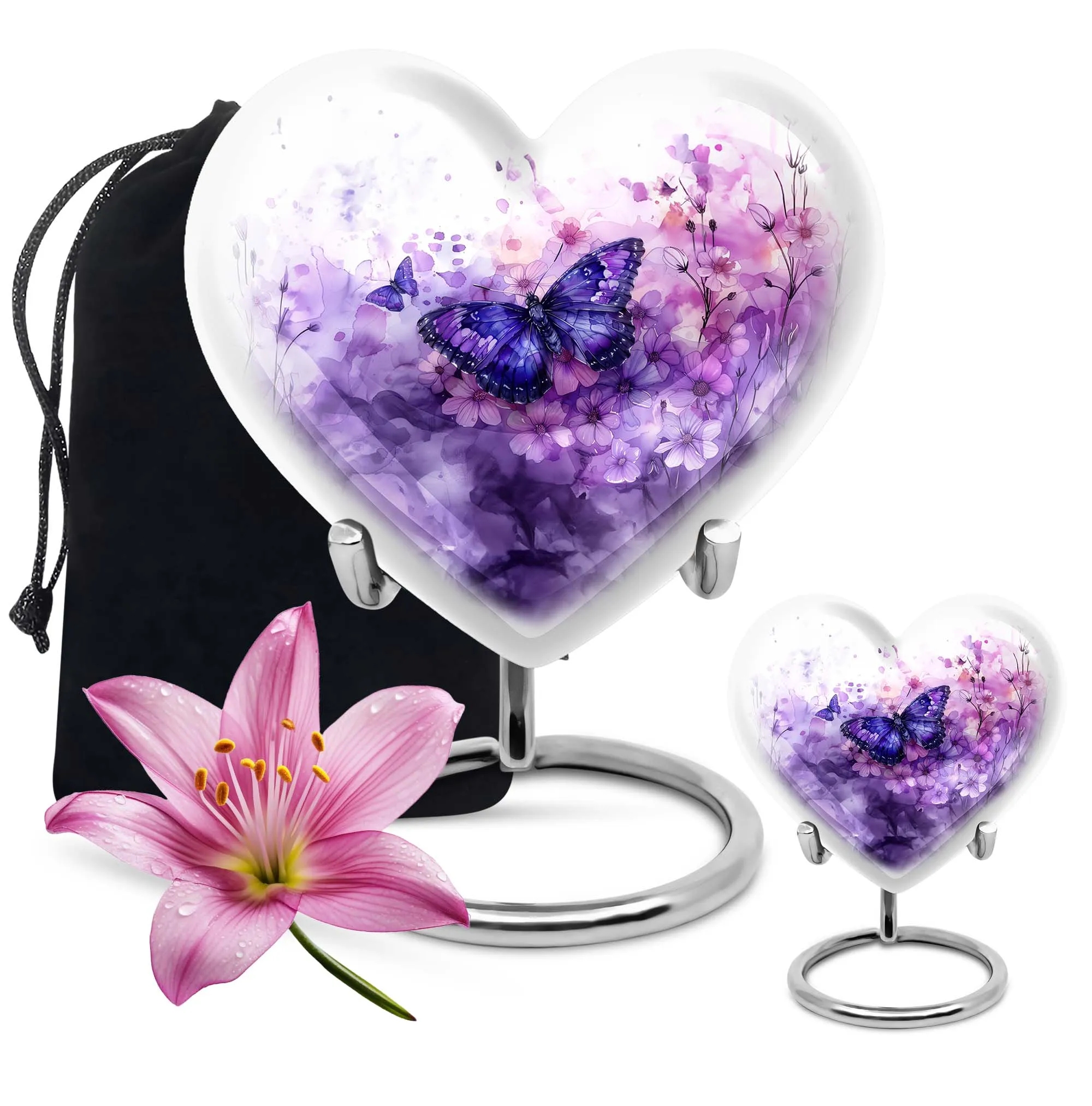 Butterfly Cremation Mini Keepsake Urns Memorial & Funeral Urn