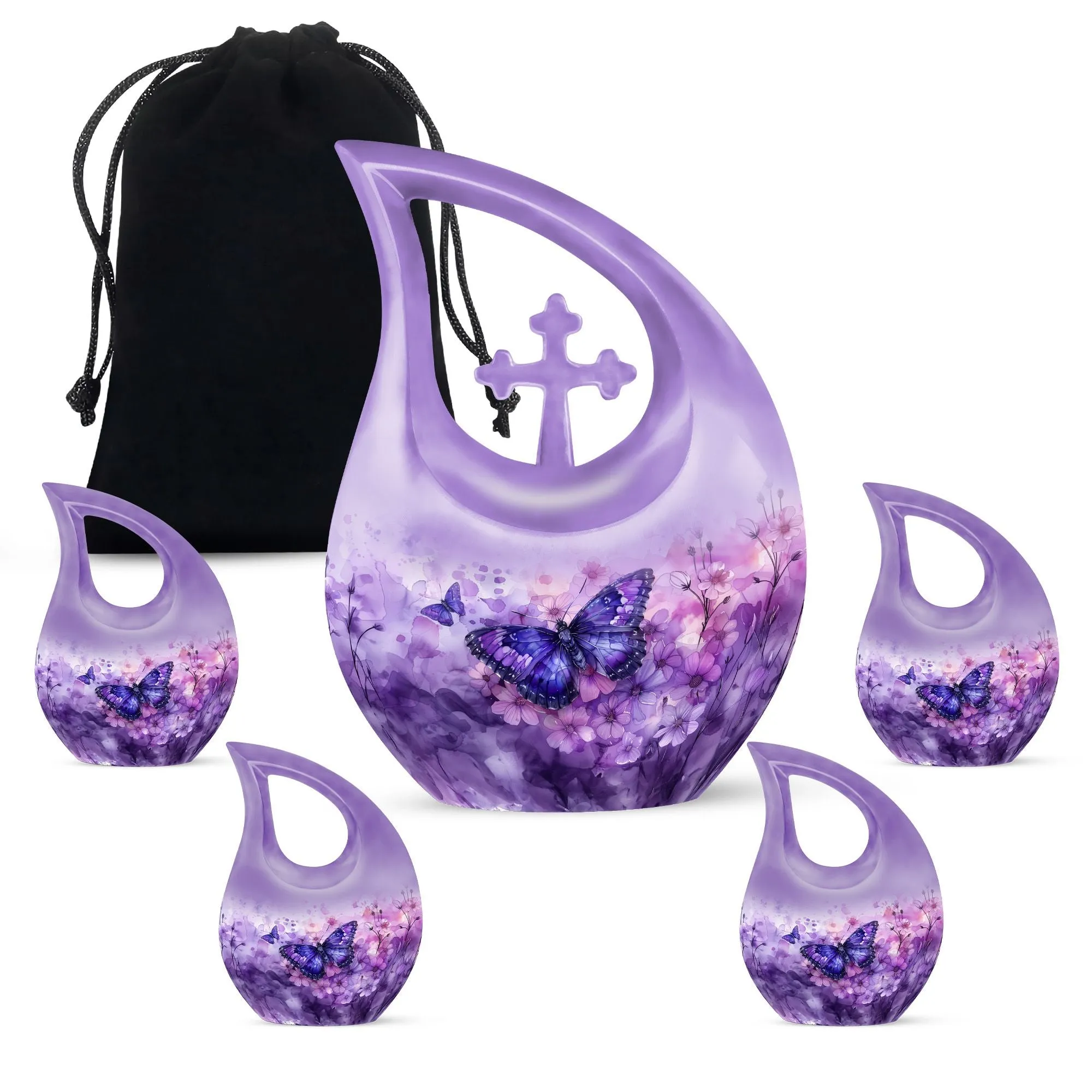 Butterfly Cremation Mini Keepsake Urns Memorial & Funeral Urn