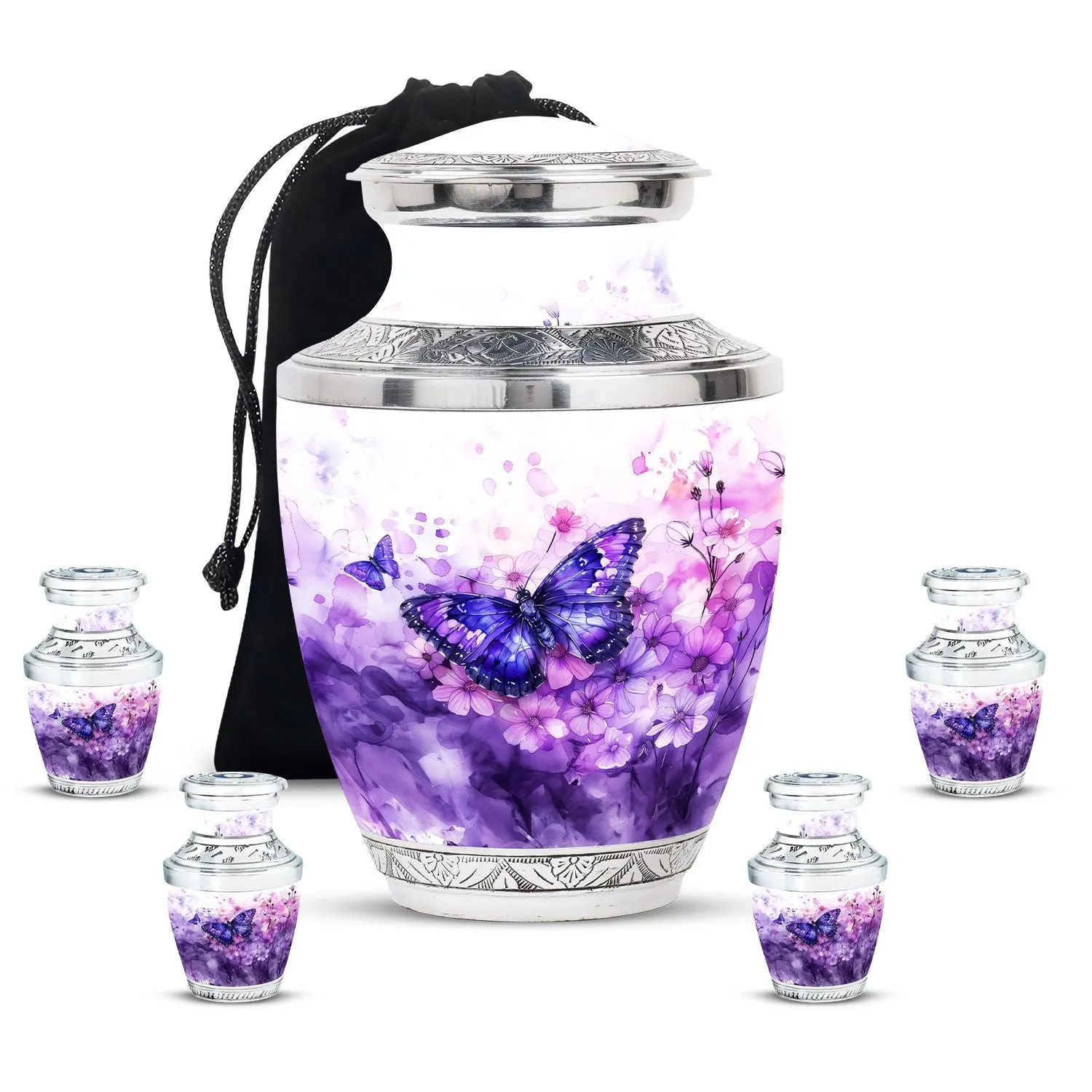 Butterfly Cremation Mini Keepsake Urns Memorial & Funeral Urn