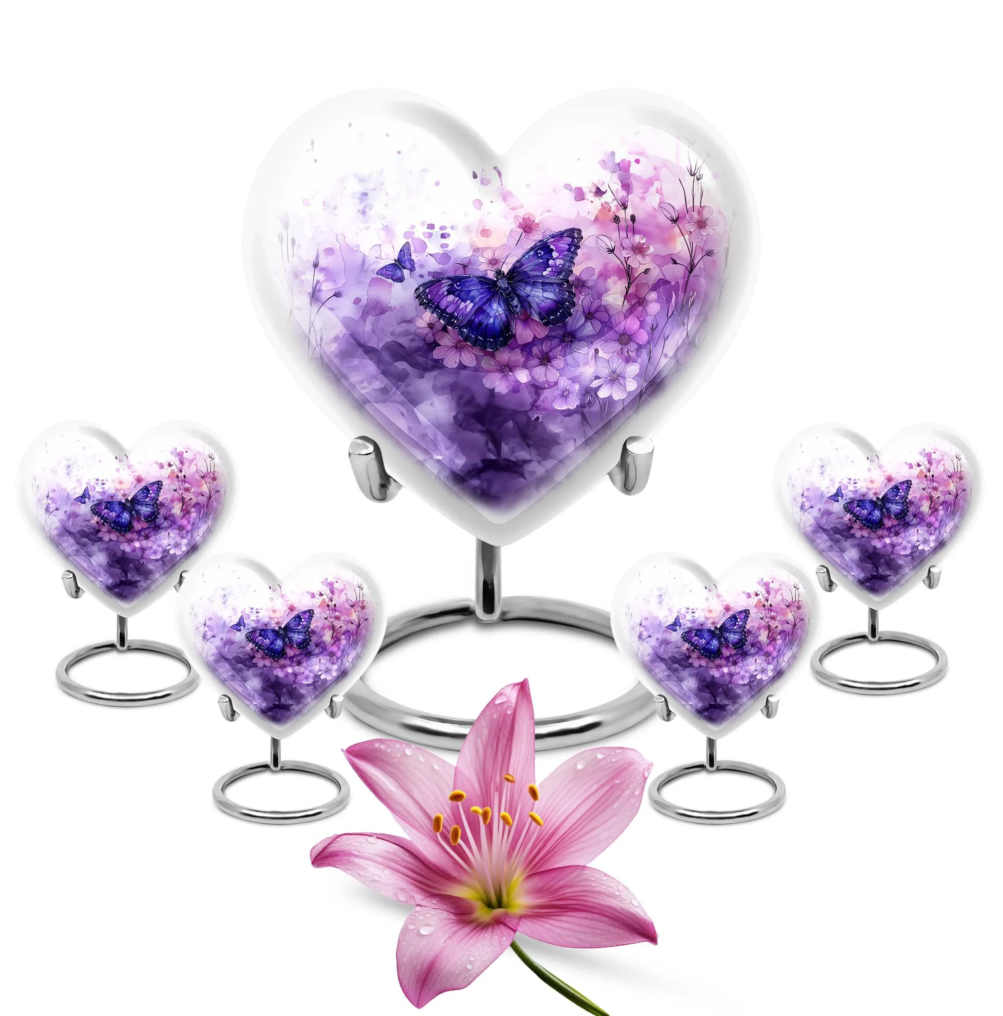 Butterfly Cremation Mini Keepsake Urns Memorial & Funeral Urn