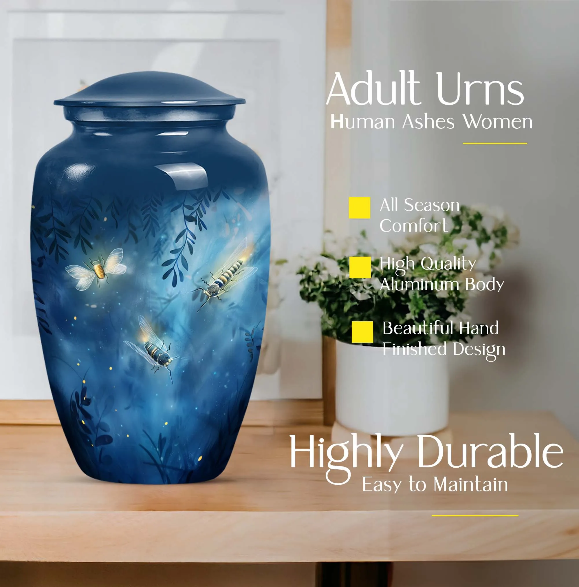 Butterfly Eternity Keepsake - Versatile Large Urn for Ashes