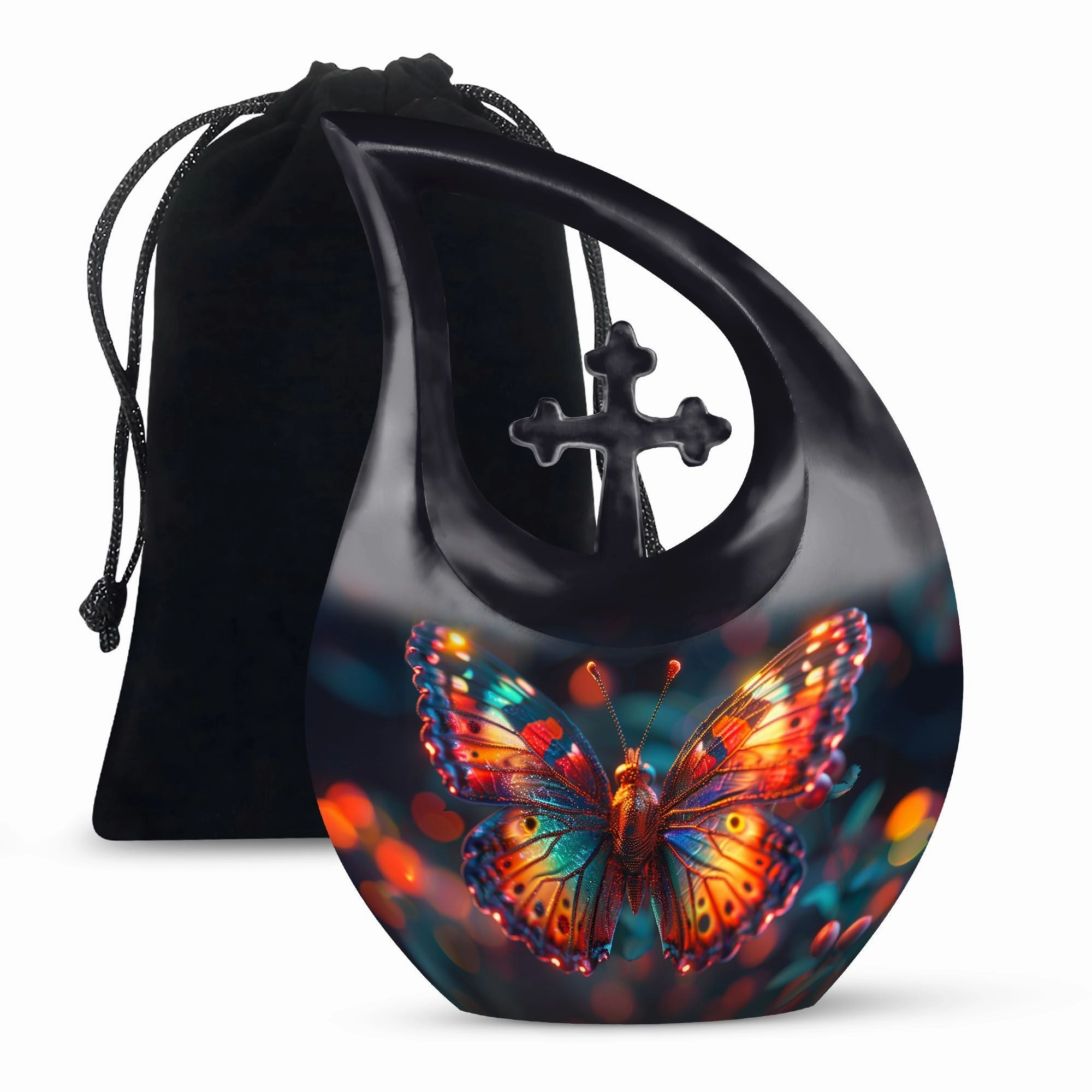 Butterfly Urn - Beautiful Memorial Cremation Urn For Ashes