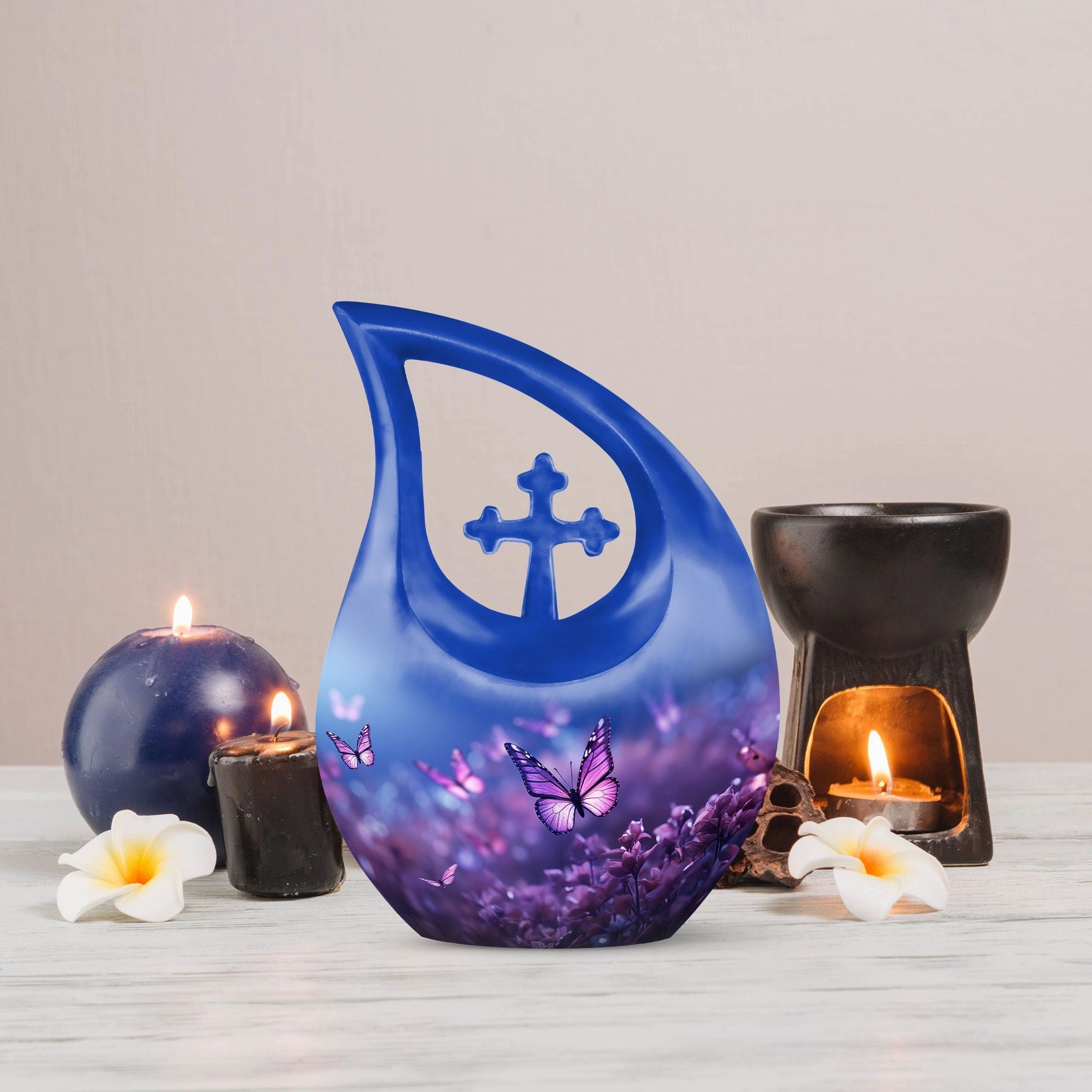 Butterfly Urn commemorative cremation urn small keepsake