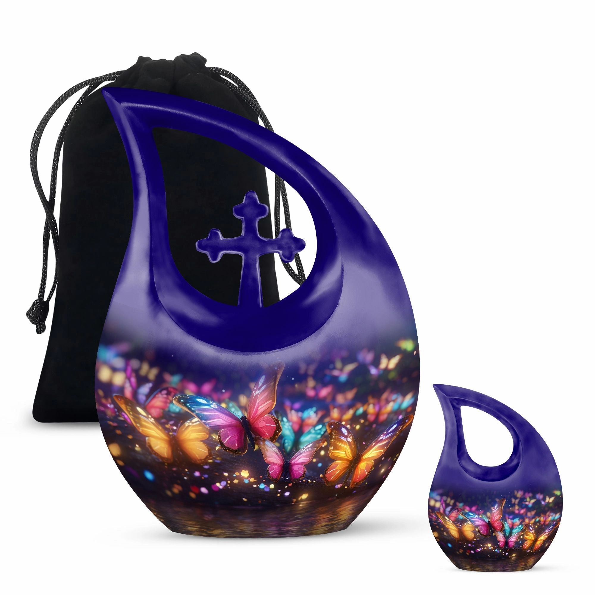 Butterfly Urn Memorial Commemoration Urn for Ashes