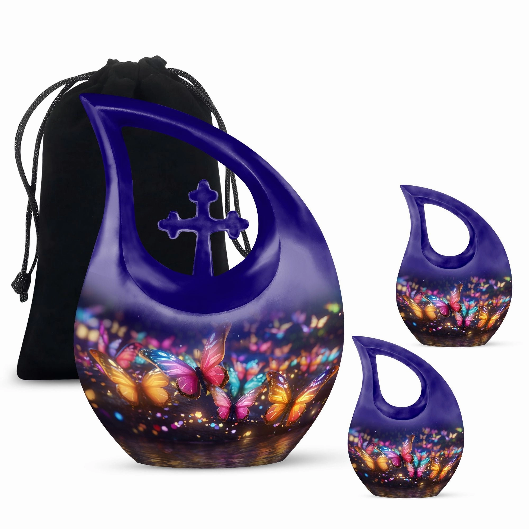 Butterfly Urn Memorial Commemoration Urn for Ashes