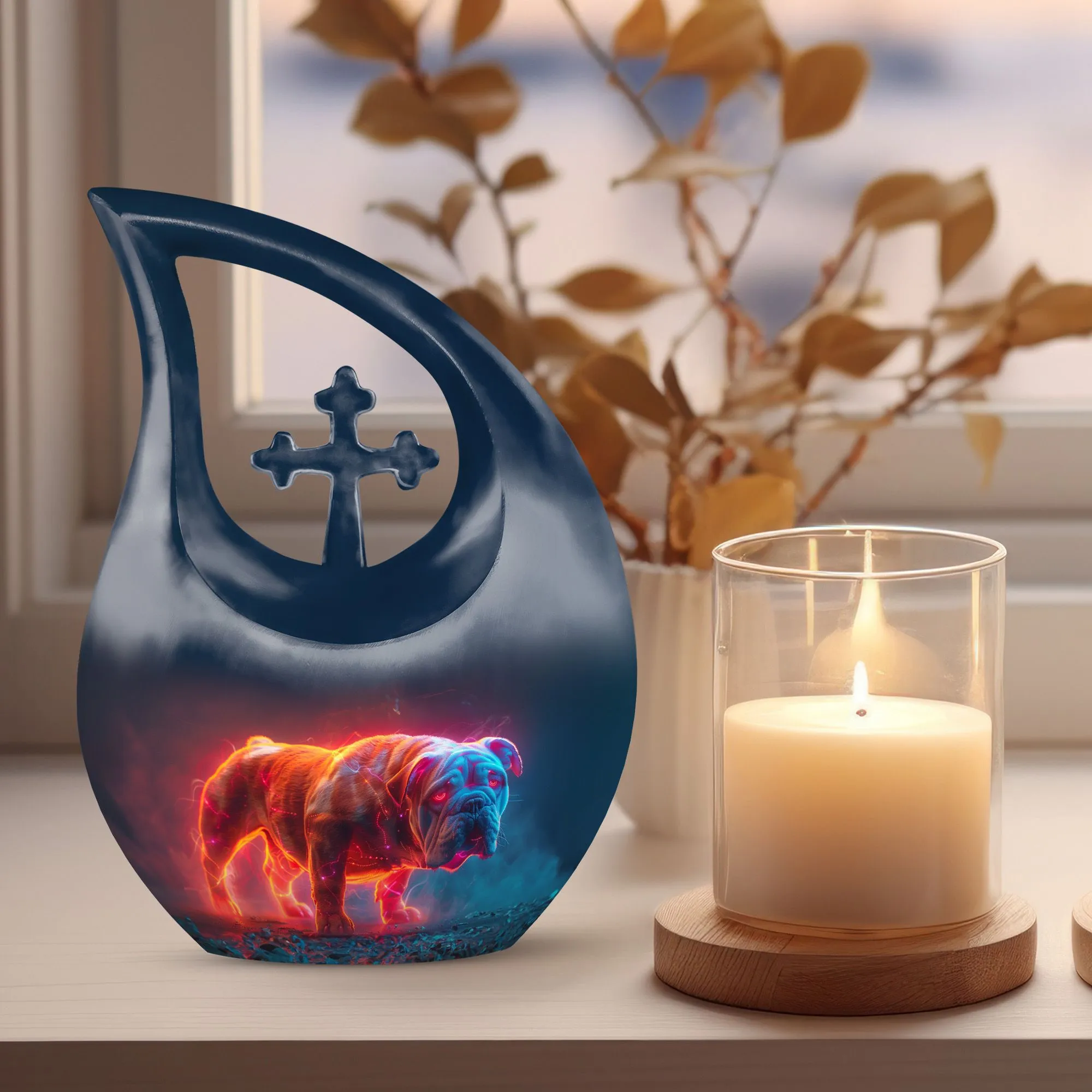 Canine Combustion Memorial Urn -Urns For Ashes For adults
