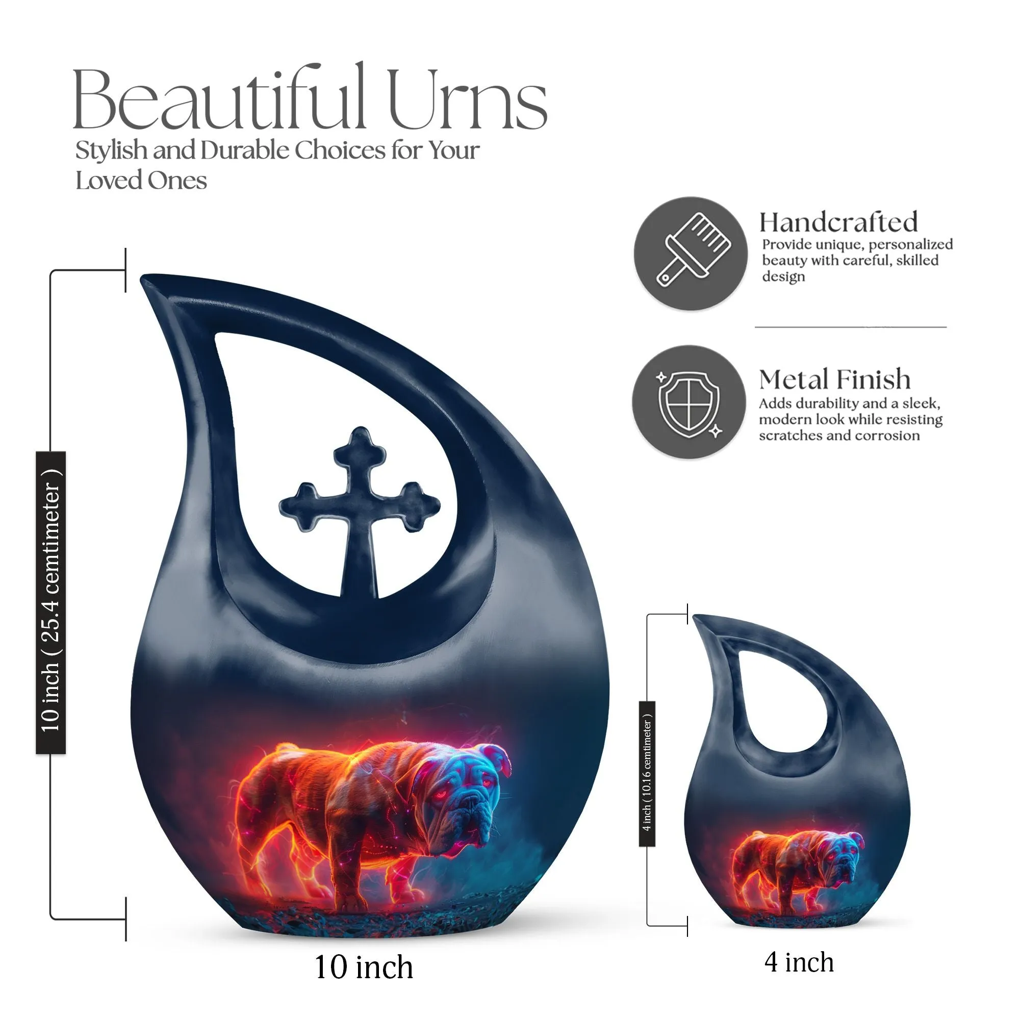 Canine Combustion Memorial Urn -Urns For Ashes For adults
