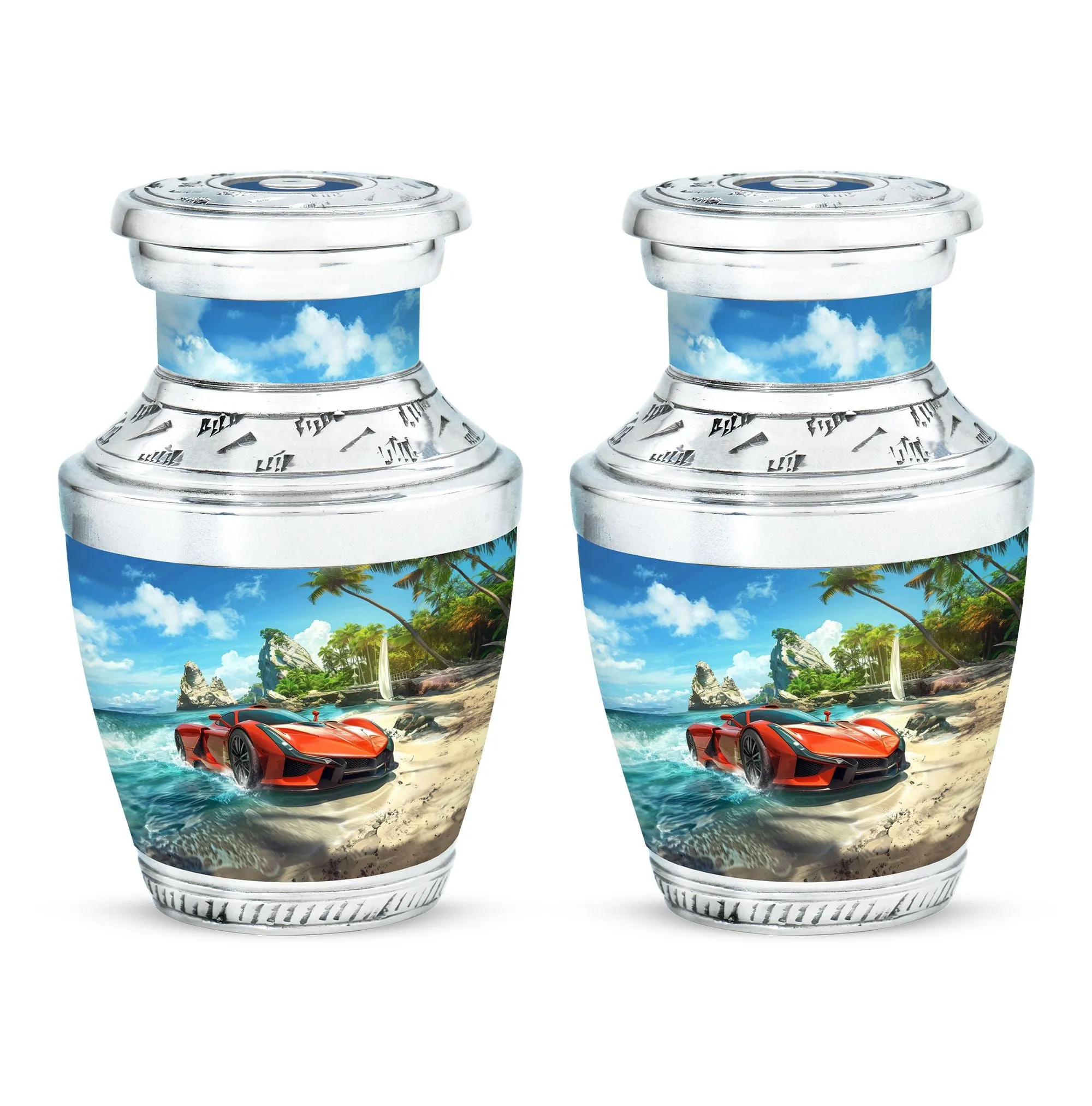Car Cremation Boxes For Human Ashes Memorial & Funeral Urn