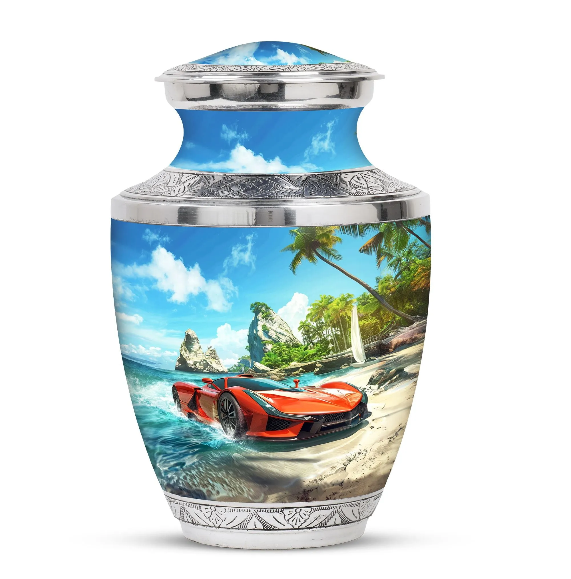 Car Cremation Boxes For Human Ashes Memorial & Funeral Urn