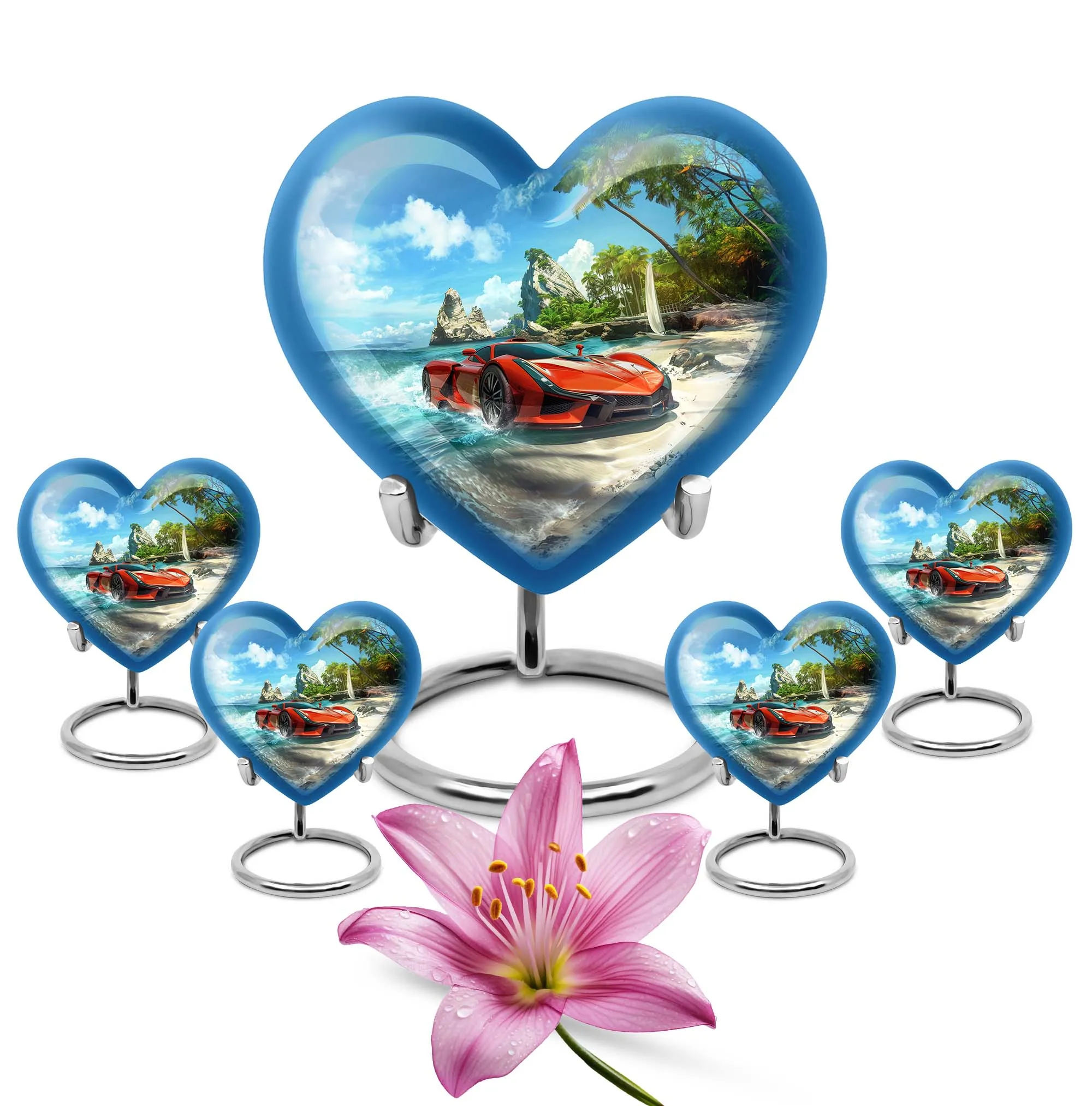 Car Cremation Boxes For Human Ashes Memorial & Funeral Urn