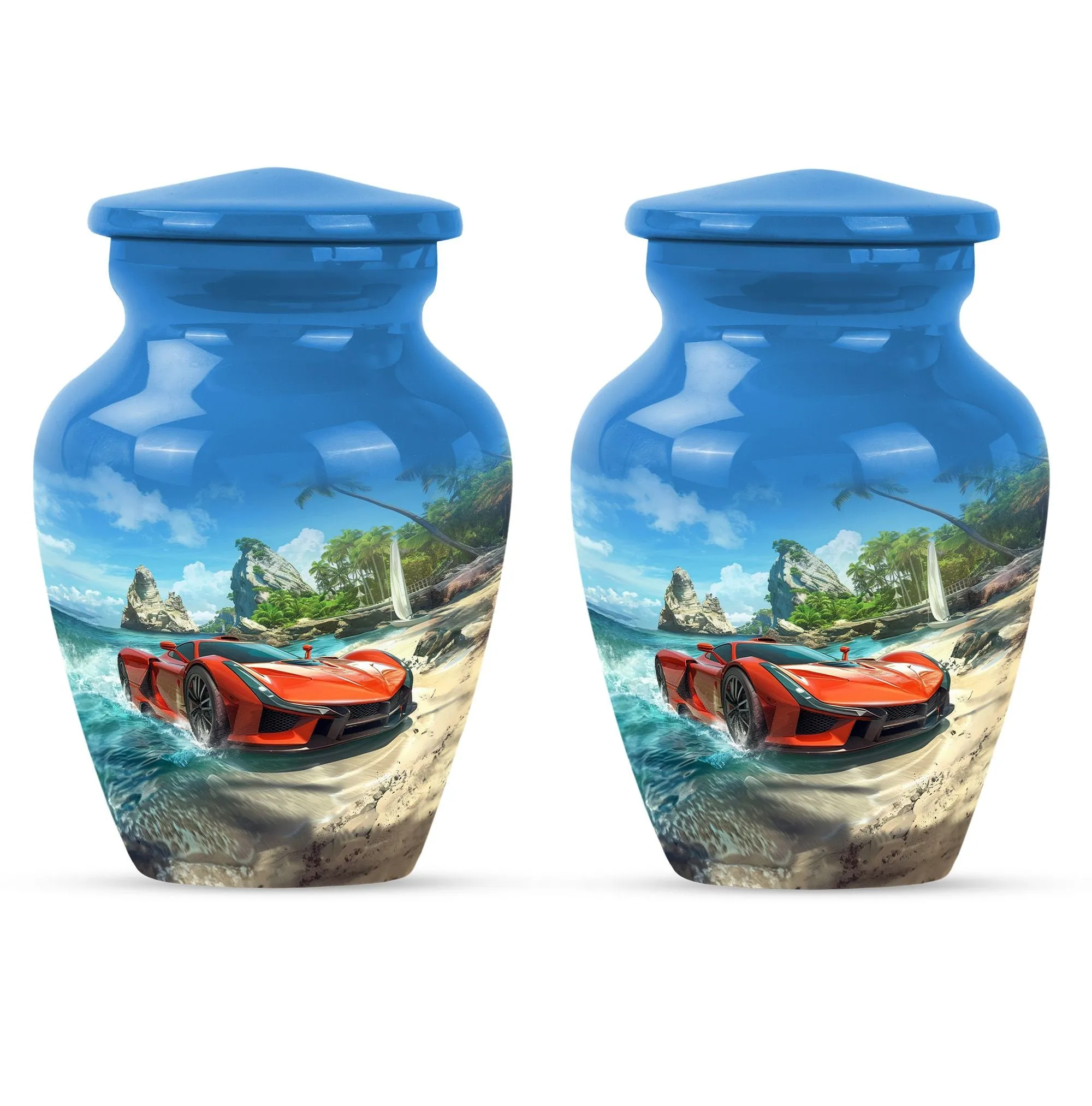 Car Cremation Boxes For Human Ashes Memorial & Funeral Urn