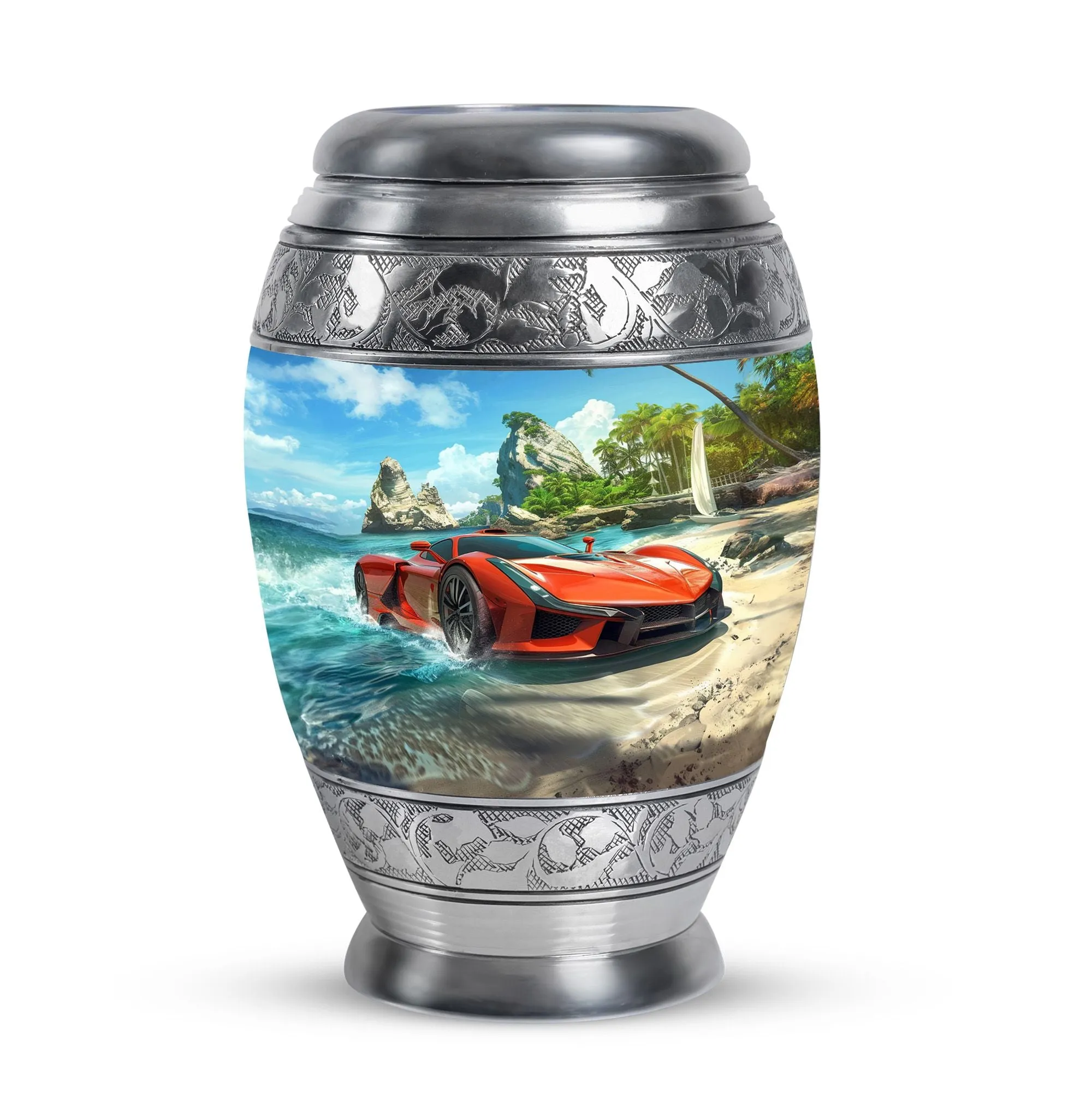 Car Cremation Boxes For Human Ashes Memorial & Funeral Urn
