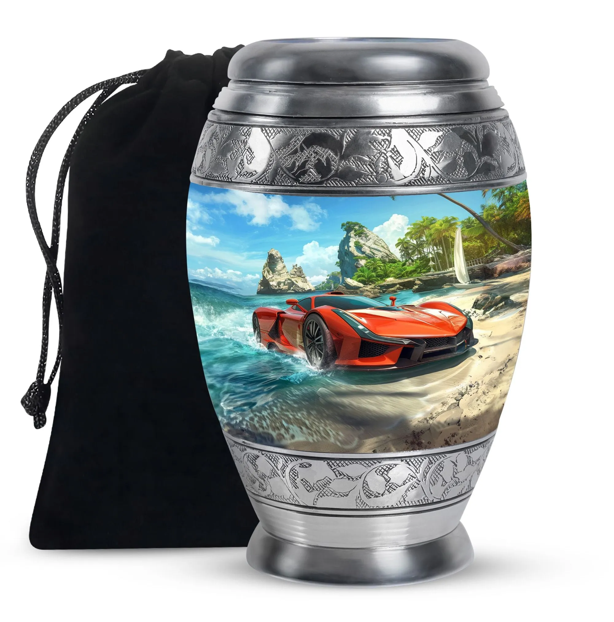 Car Cremation Boxes For Human Ashes Memorial & Funeral Urn