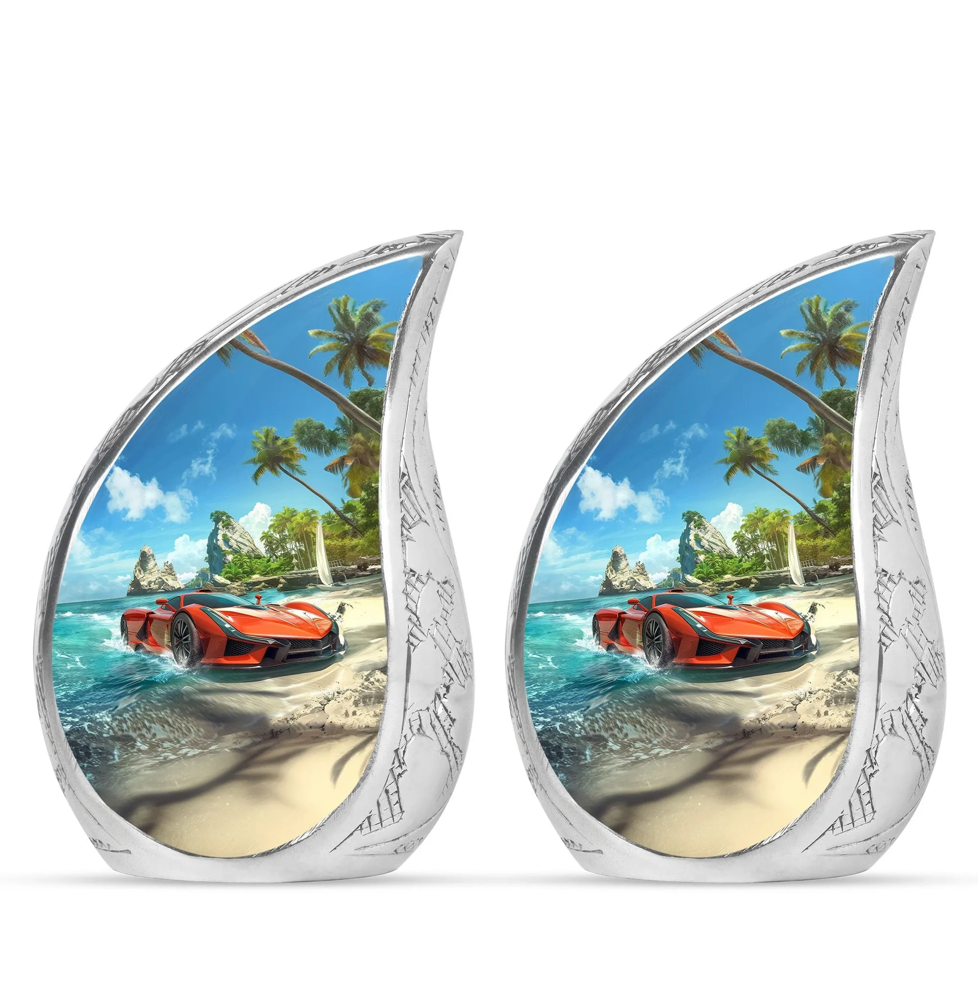Car Cremation Boxes For Human Ashes Memorial & Funeral Urn