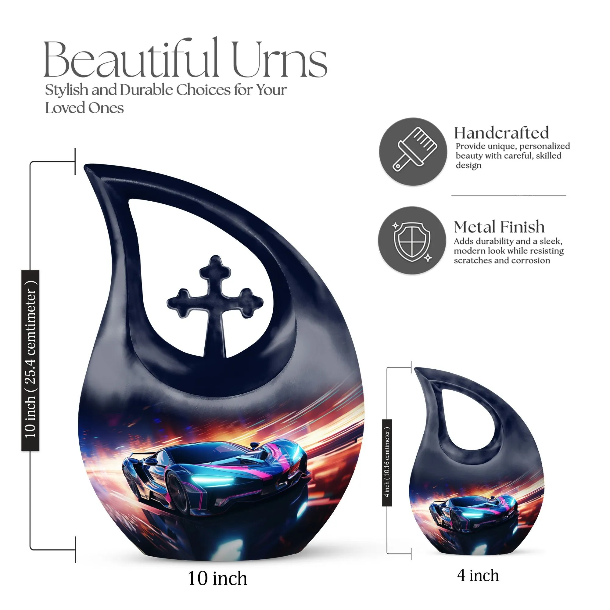 Car Race Honor: Elevated Elegance in Affordable Urn