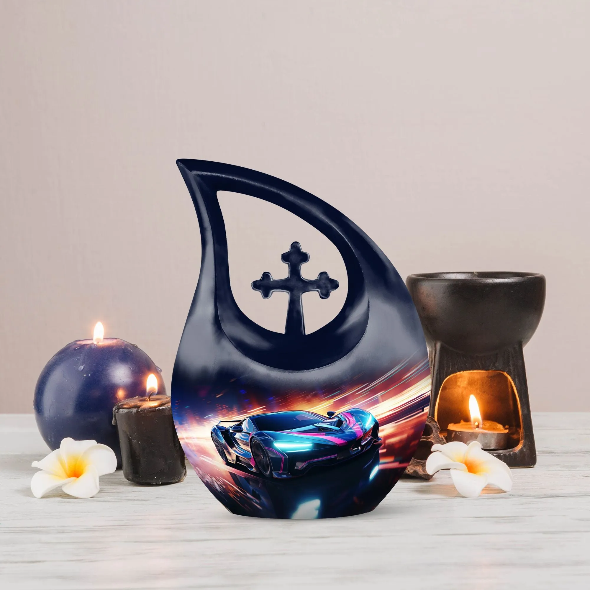 Car Race Honor: Elevated Elegance in Affordable Urn