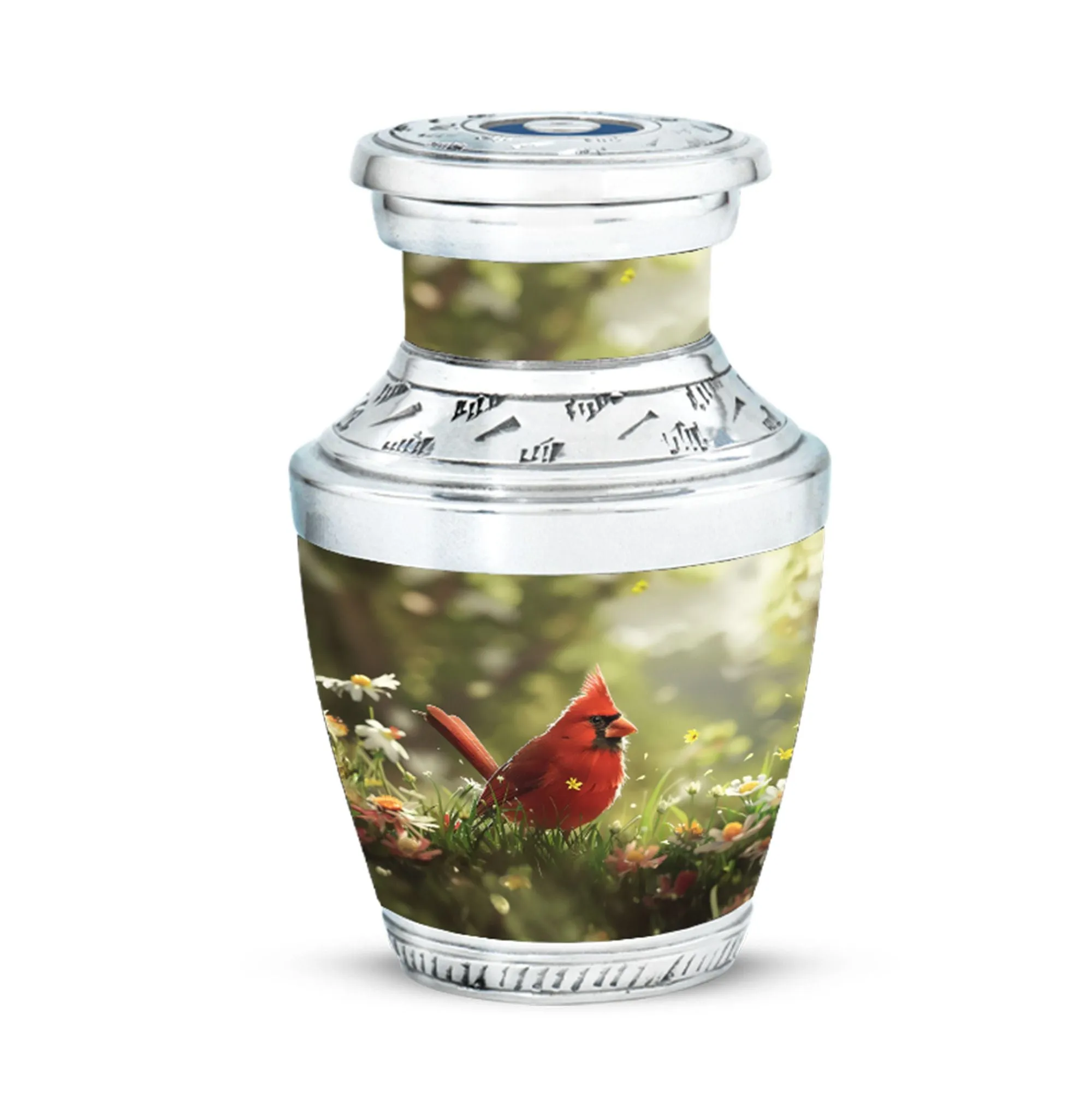 Cardinal Bird Cremation Cool Urns For Ashes Memorial & Funeral Urn