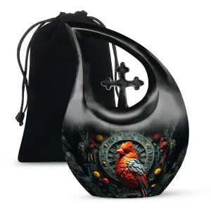 Cardinal Bird Urn: An Elegant Memorial Urn for Ashes